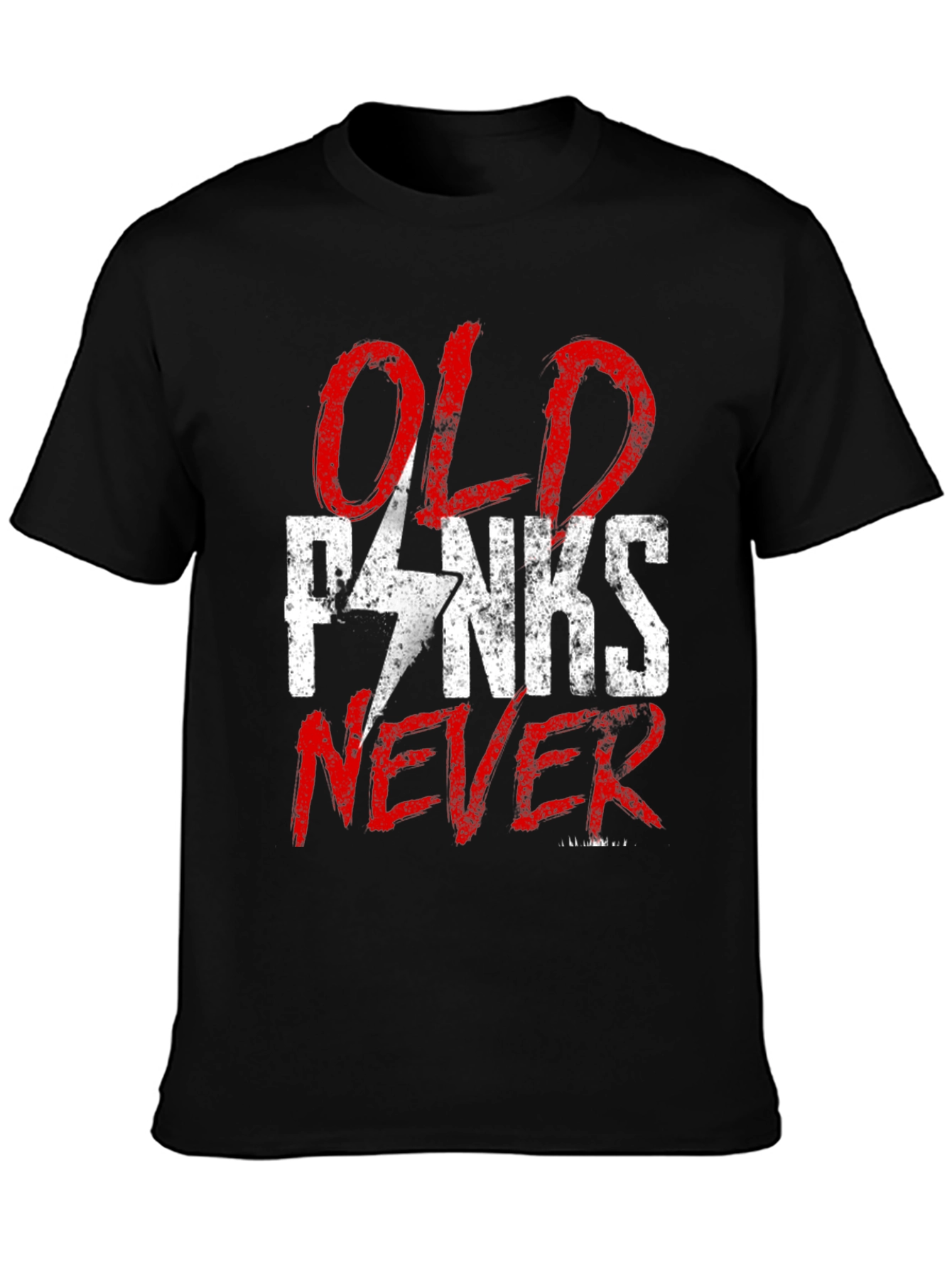 Old Punks Never Die Graphic T-Shirt