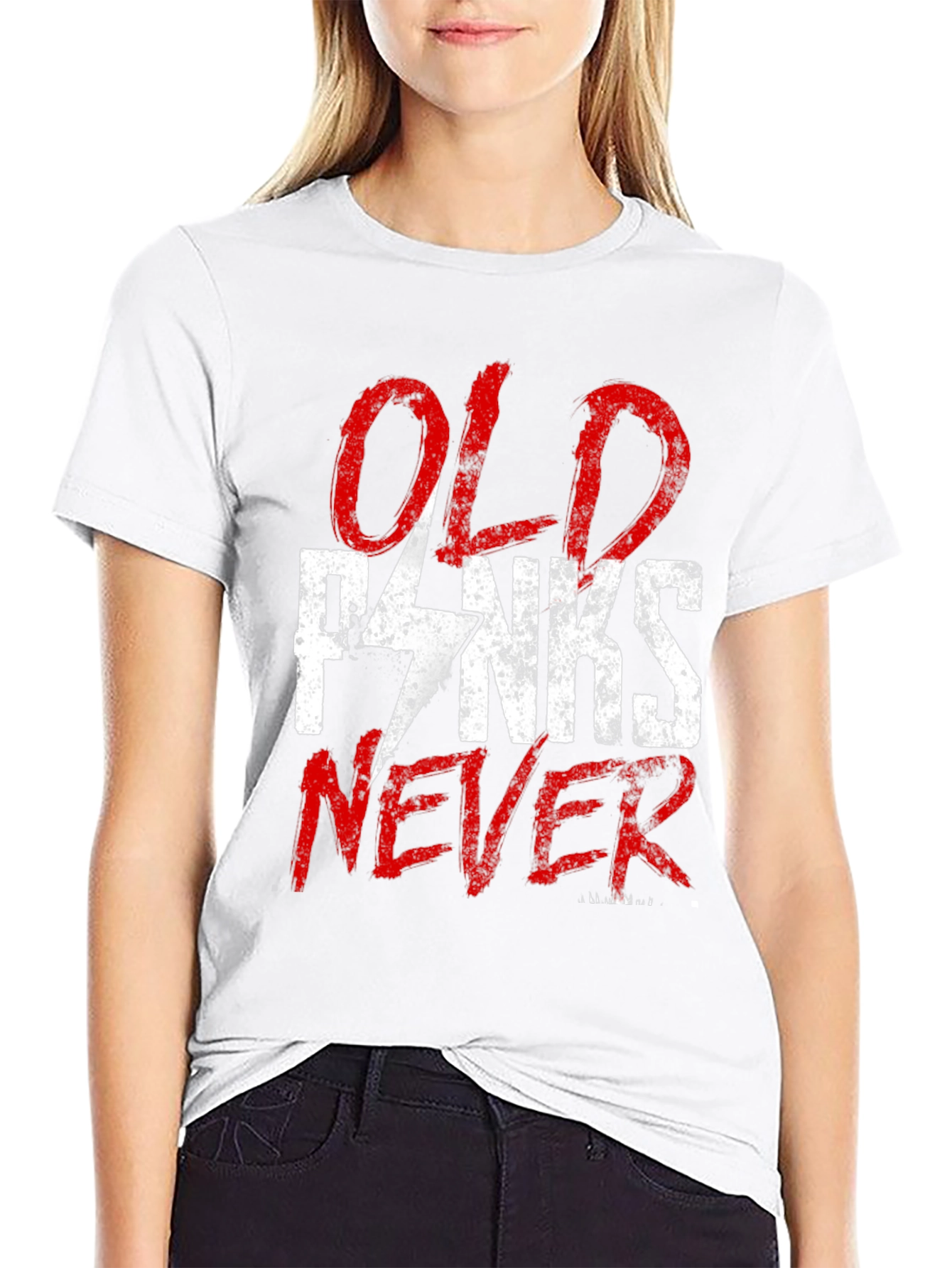 Old Punks Never Die Graphic T-Shirt