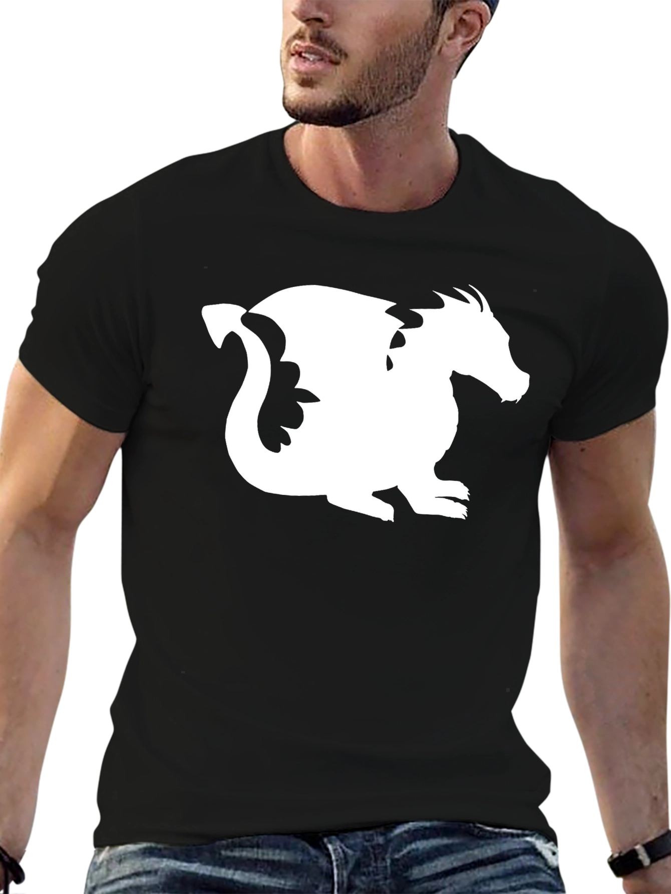 Dragon Graphic Black T-Shirt