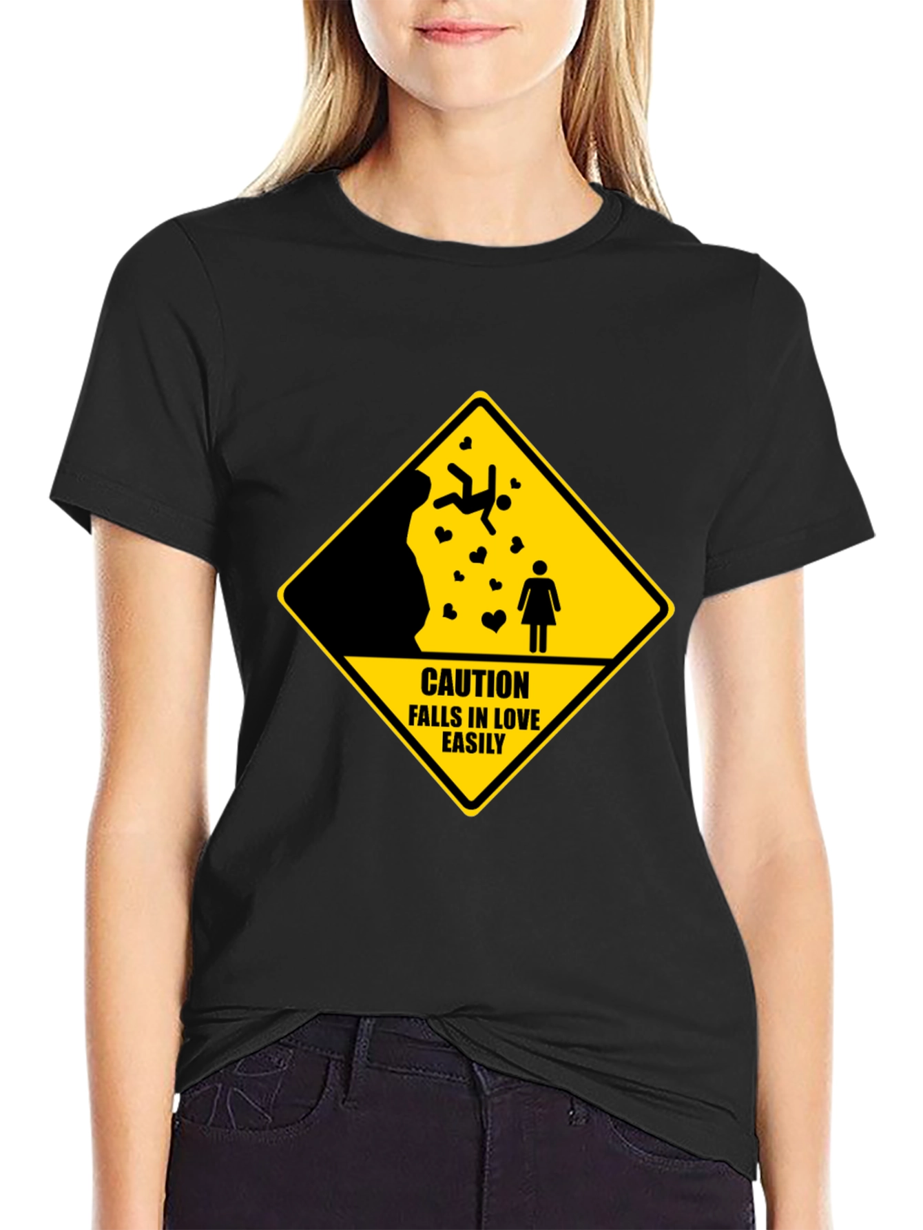 Caution Falls in Love Easily T-Shirt