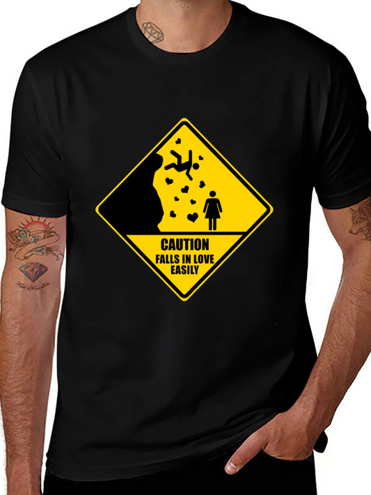 Caution Falls in Love Easily T-Shirt