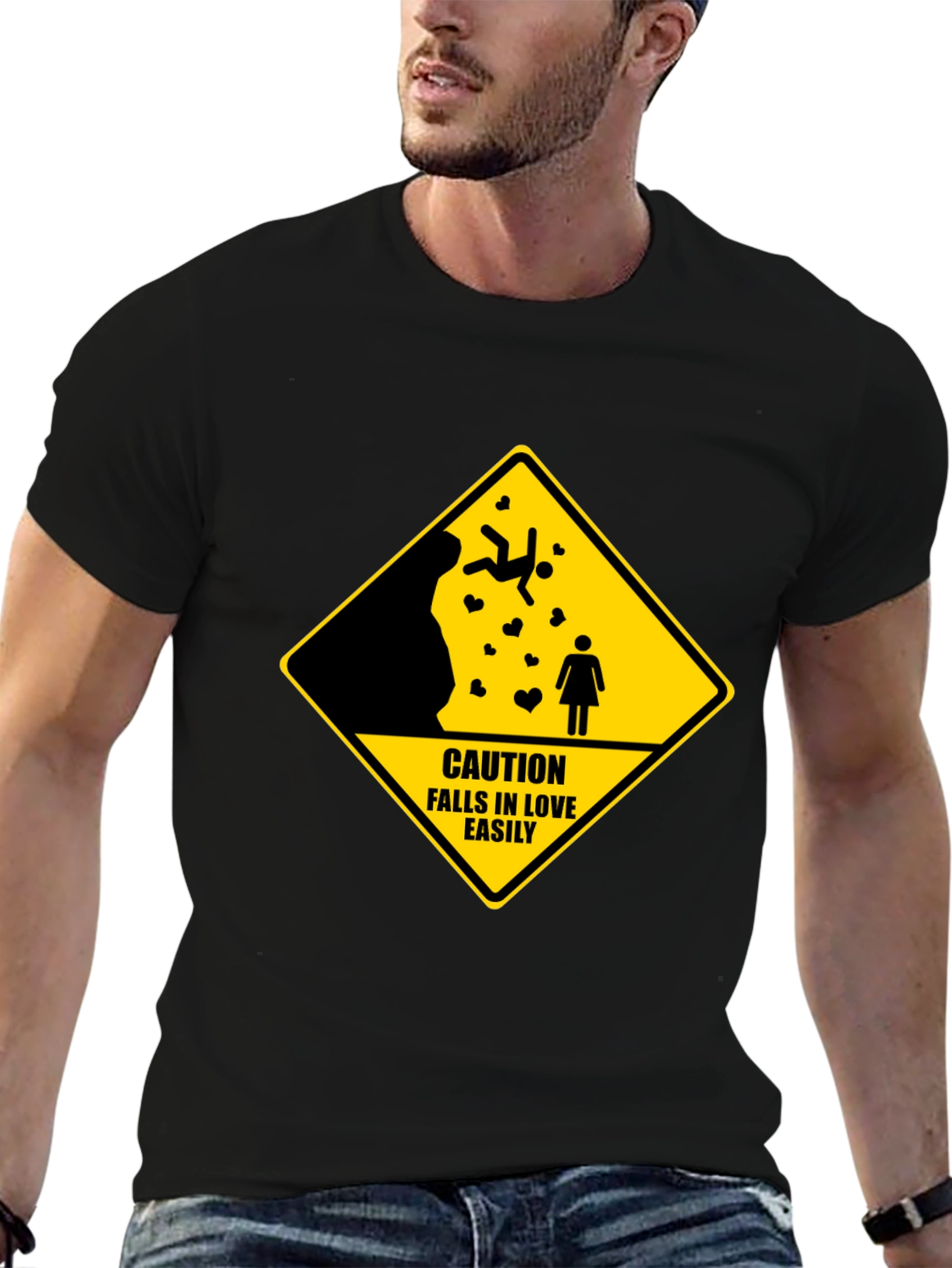 Caution Falls in Love Easily T-Shirt