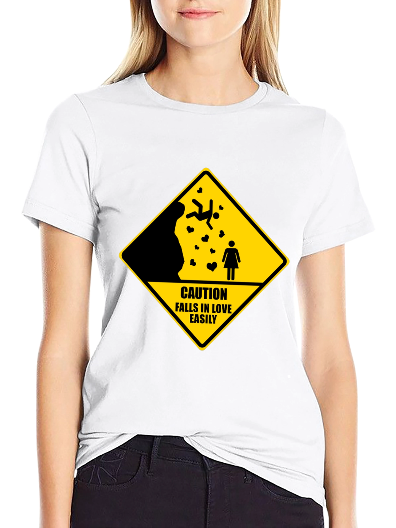 Caution Falls in Love Easily T-Shirt