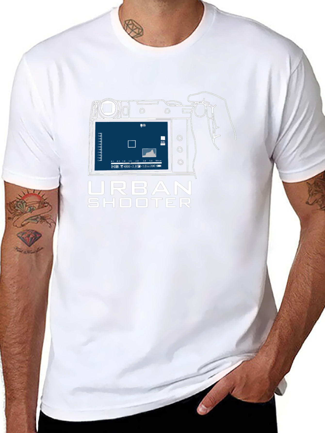 Urban Shooter Camera Graphic T-Shirt