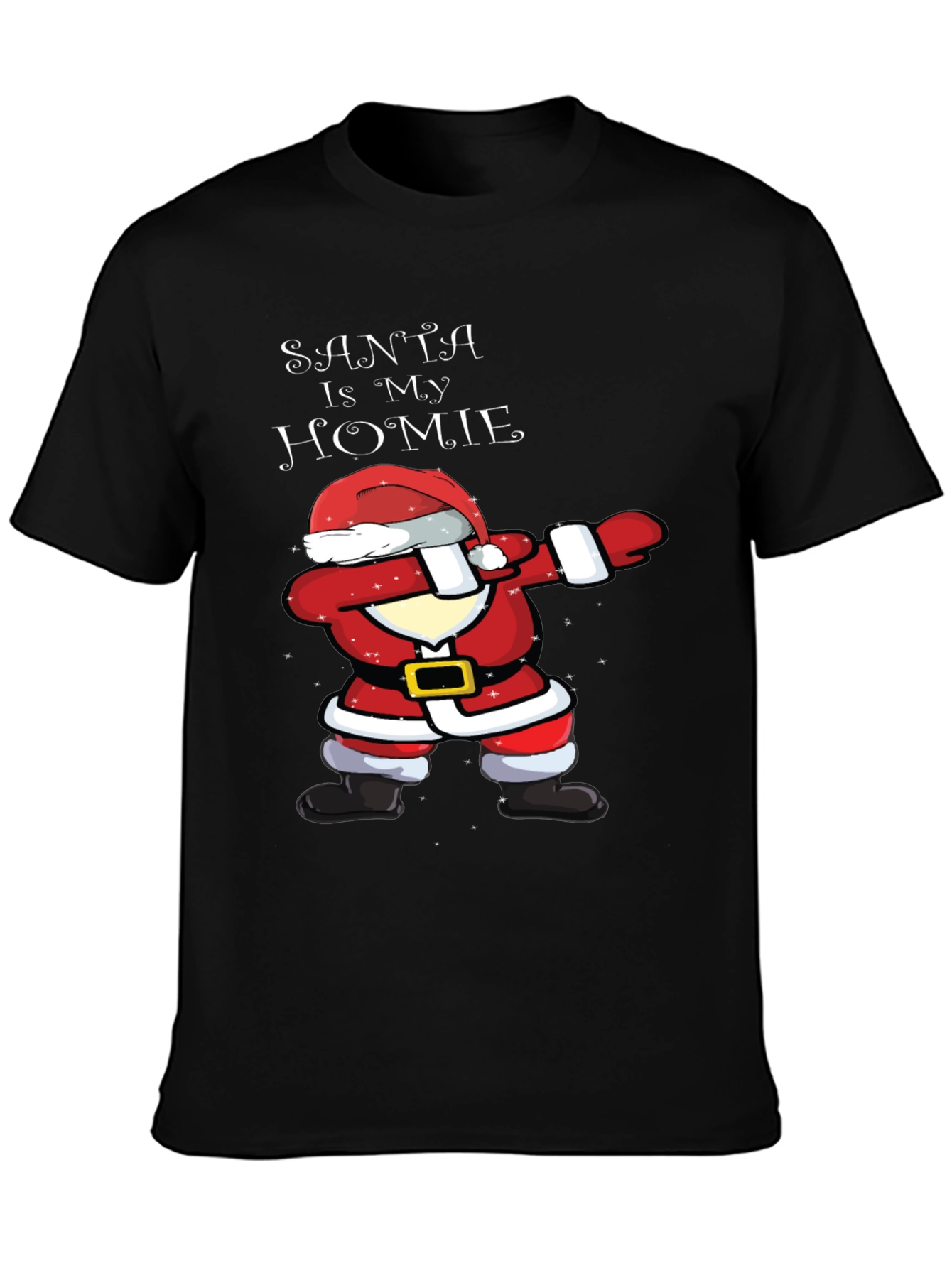 Santa Is My Homie Christmas T-Shirt