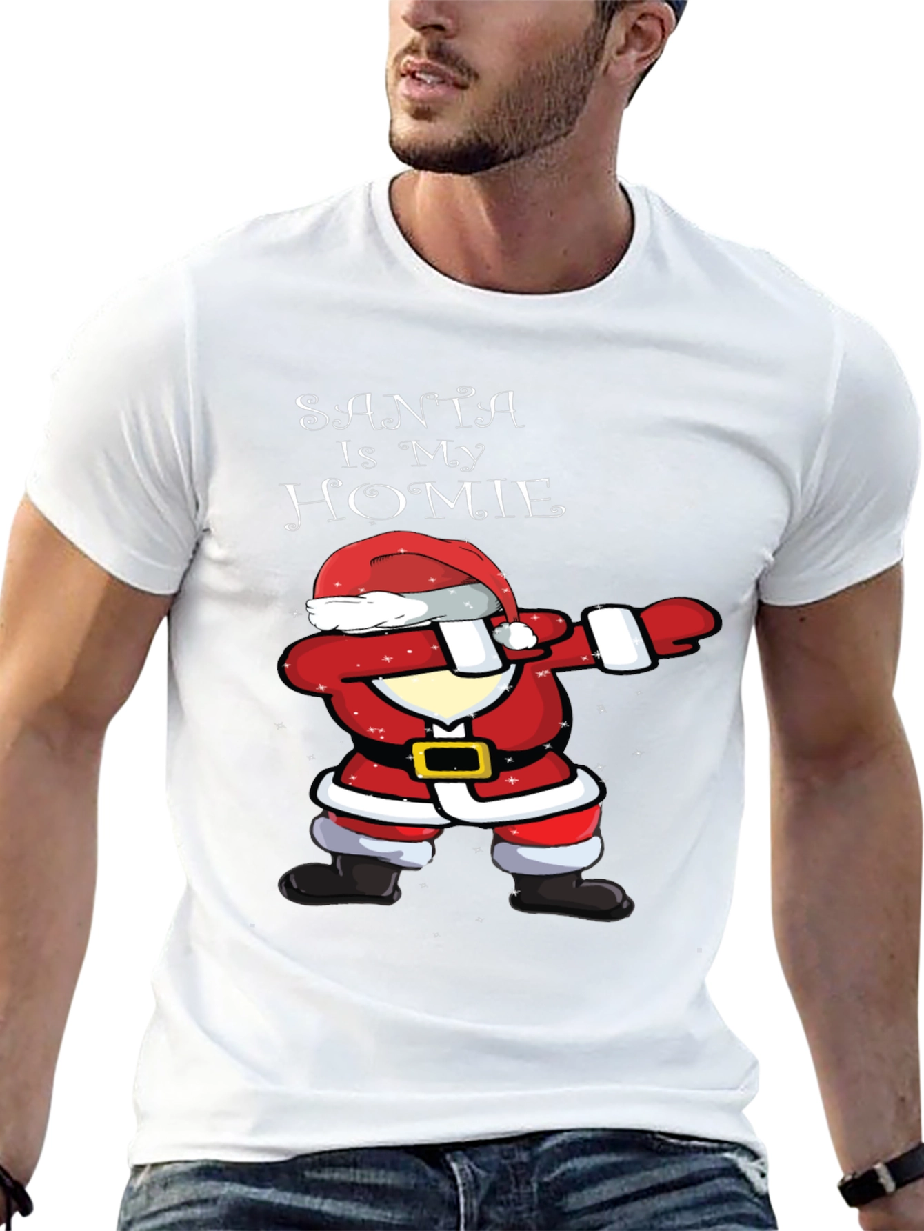 Santa Is My Homie Christmas T-Shirt