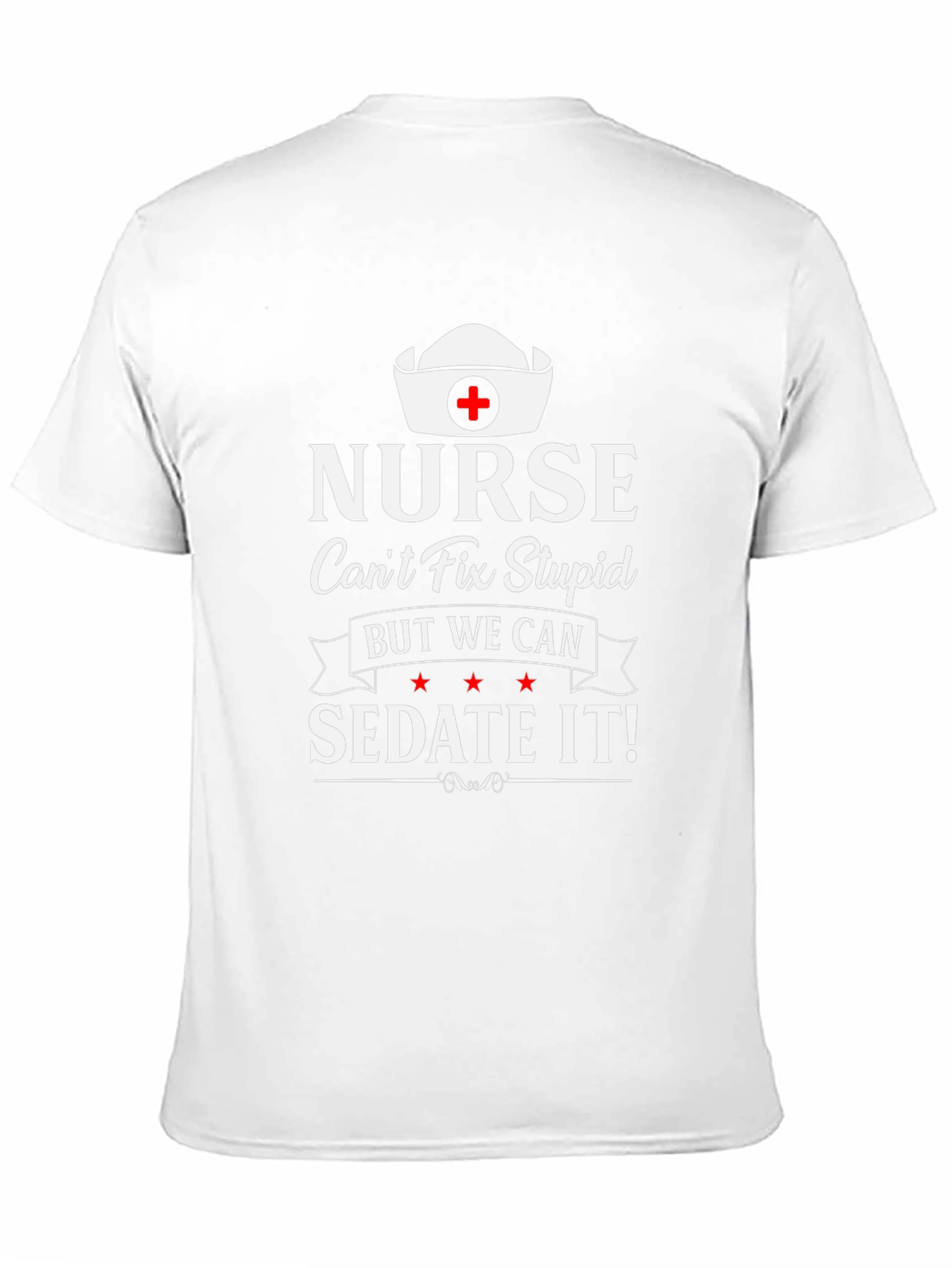 Nurse Sedate It T-Shirt - Funny Medical Humor