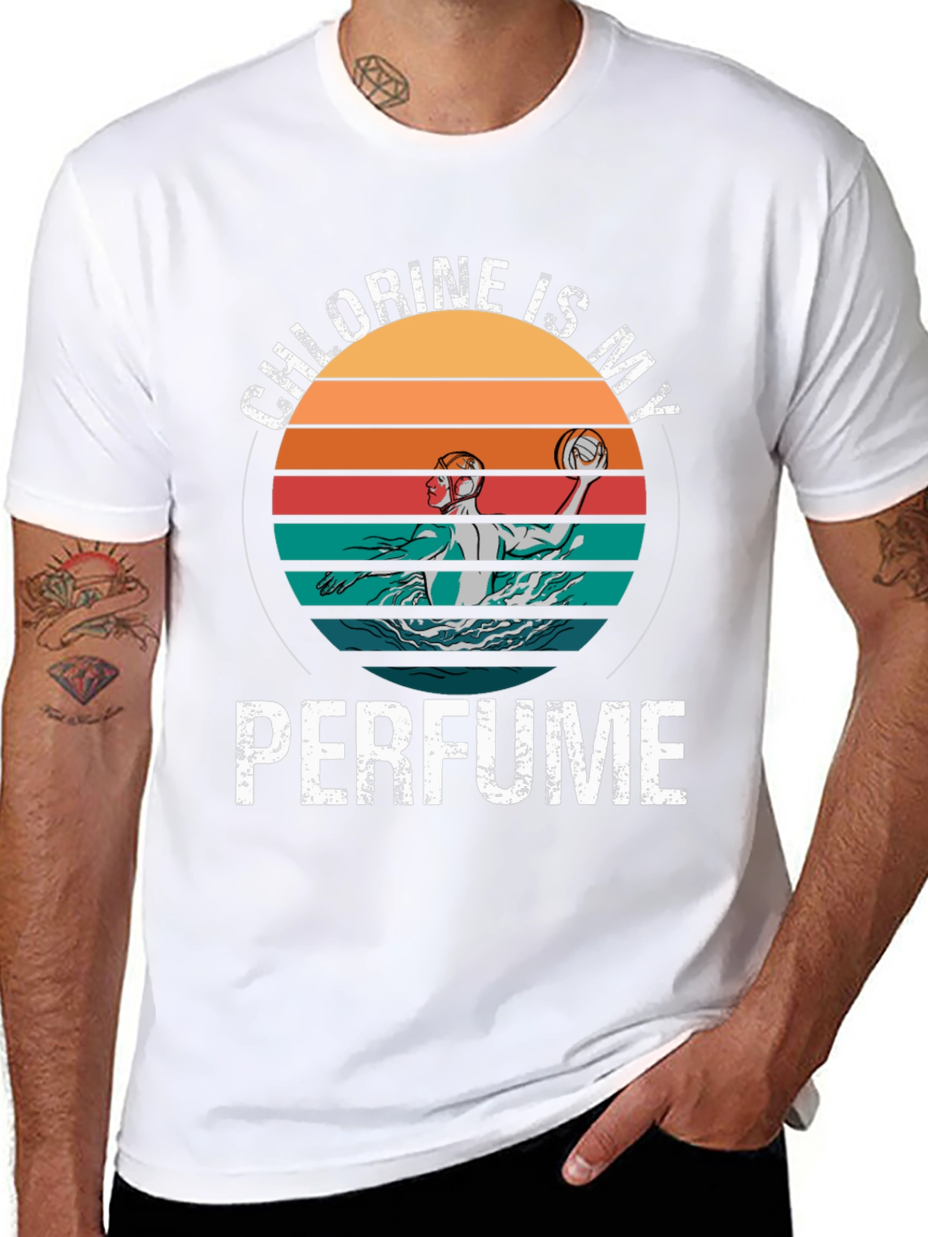 Chlorine Is My Perfume Water Polo T-Shirt