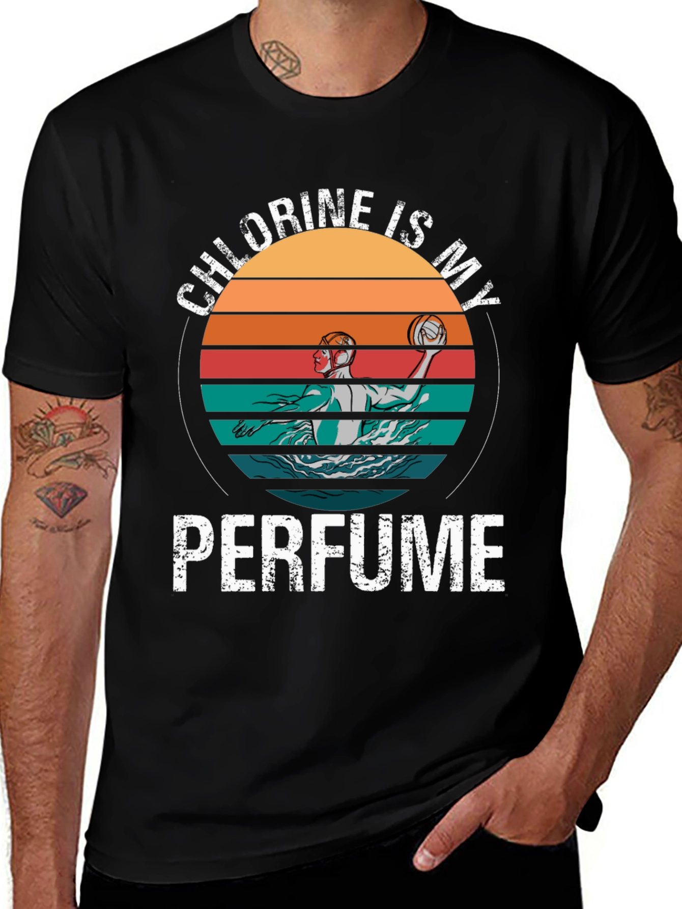 Chlorine Is My Perfume Water Polo T-Shirt
