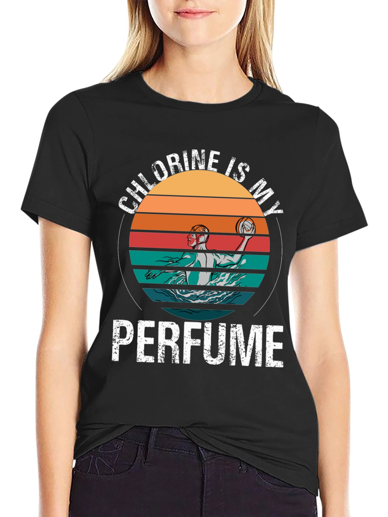 Chlorine Is My Perfume Water Polo T-Shirt