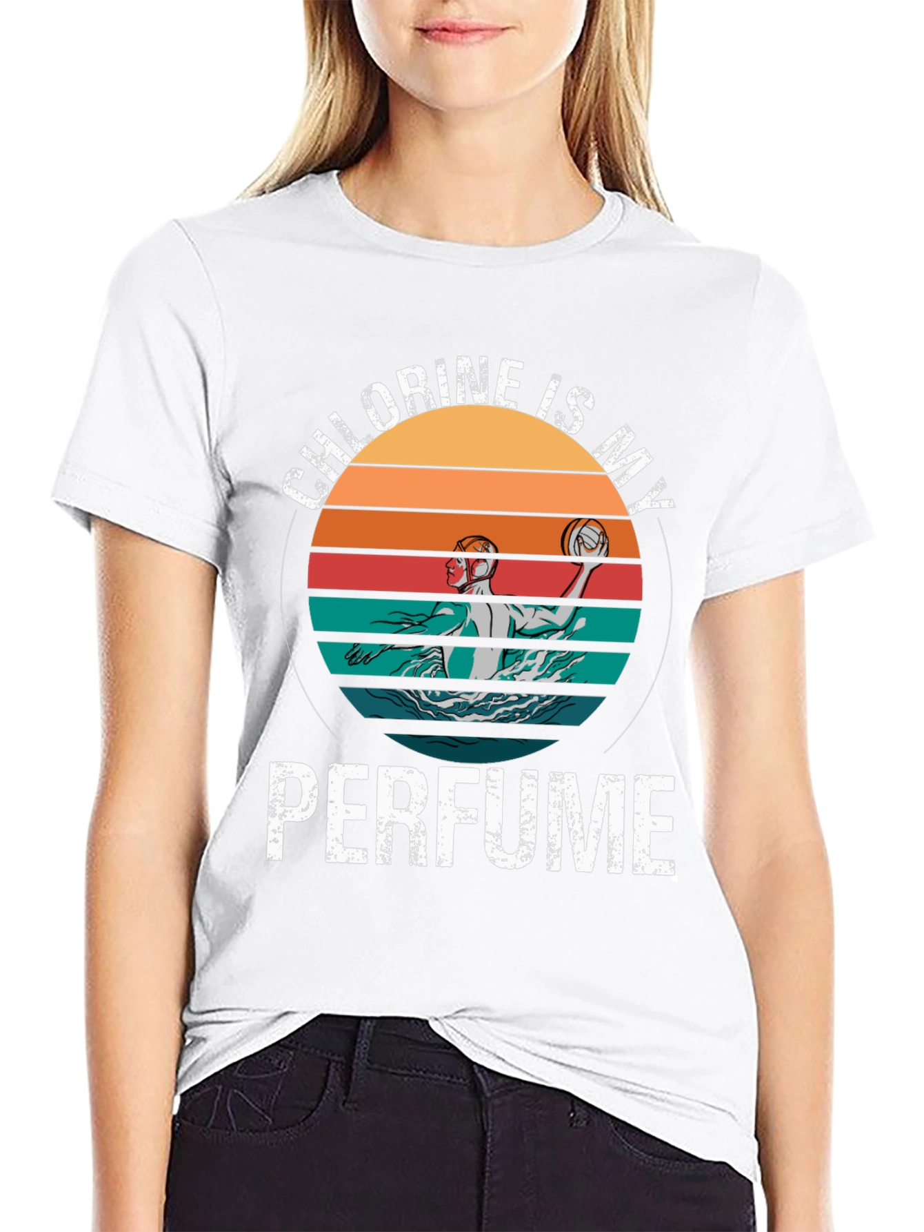 Chlorine Is My Perfume Water Polo T-Shirt