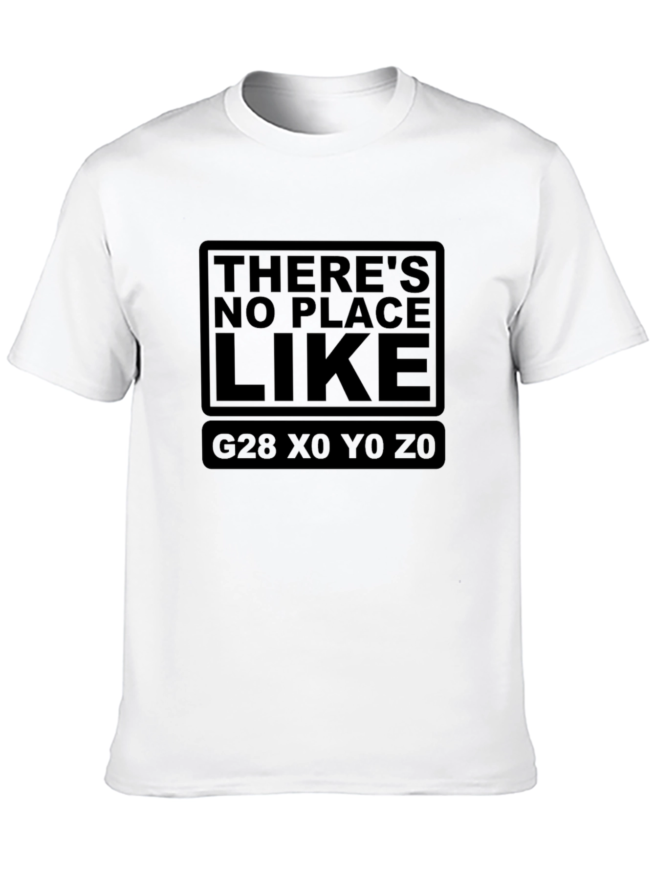 Theres No Place Like Home - Black T-Shirt