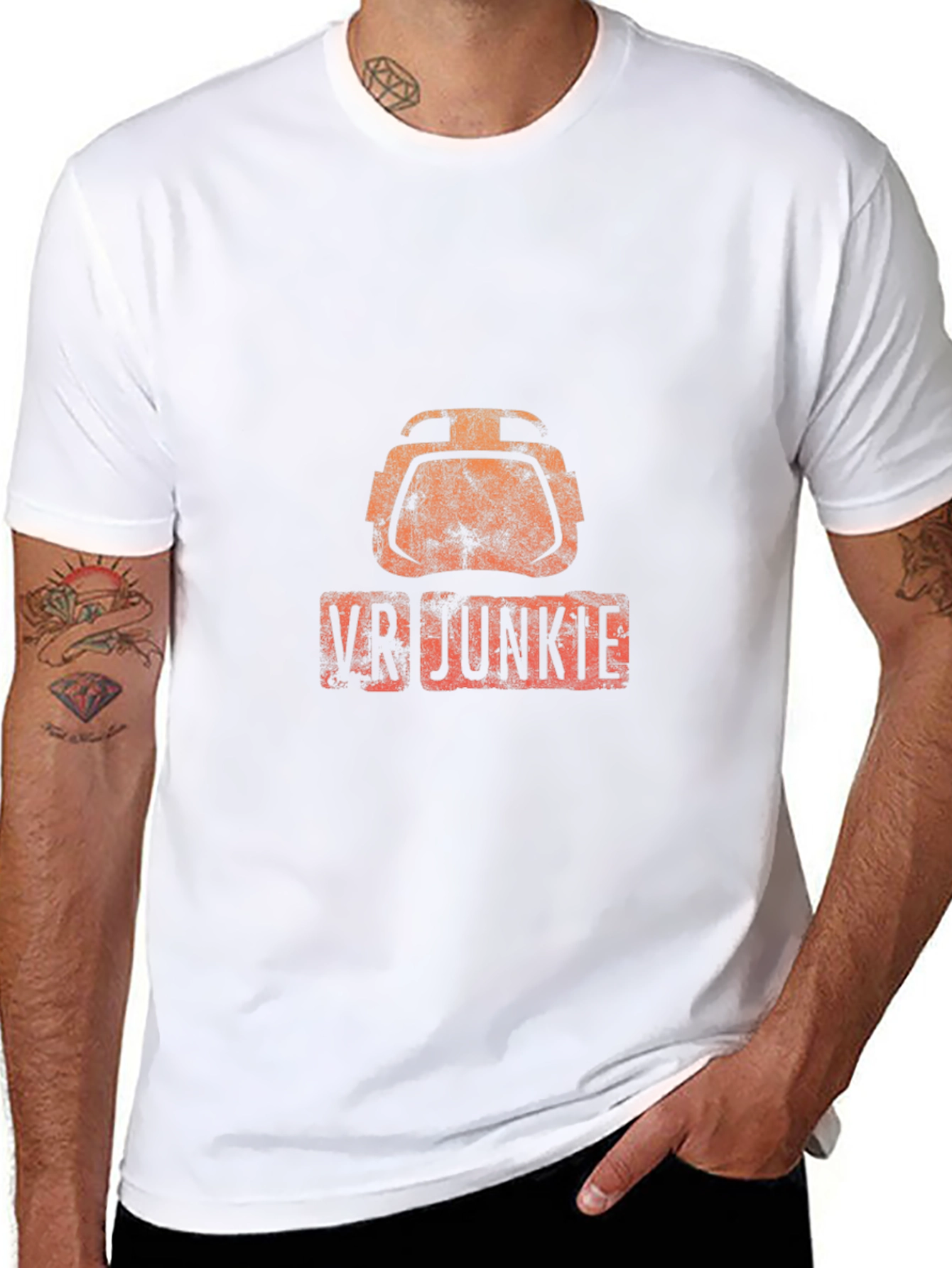 VR Junkie Black T-Shirt