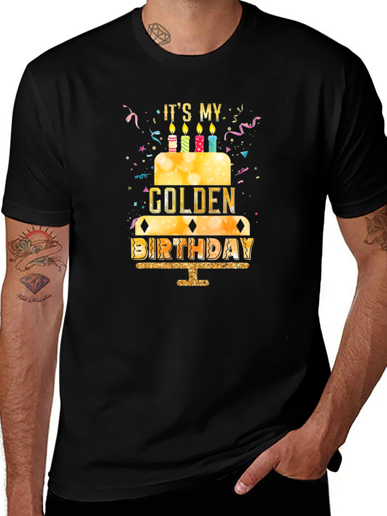 Golden Birthday T-Shirt - Novelty Birthday Gift