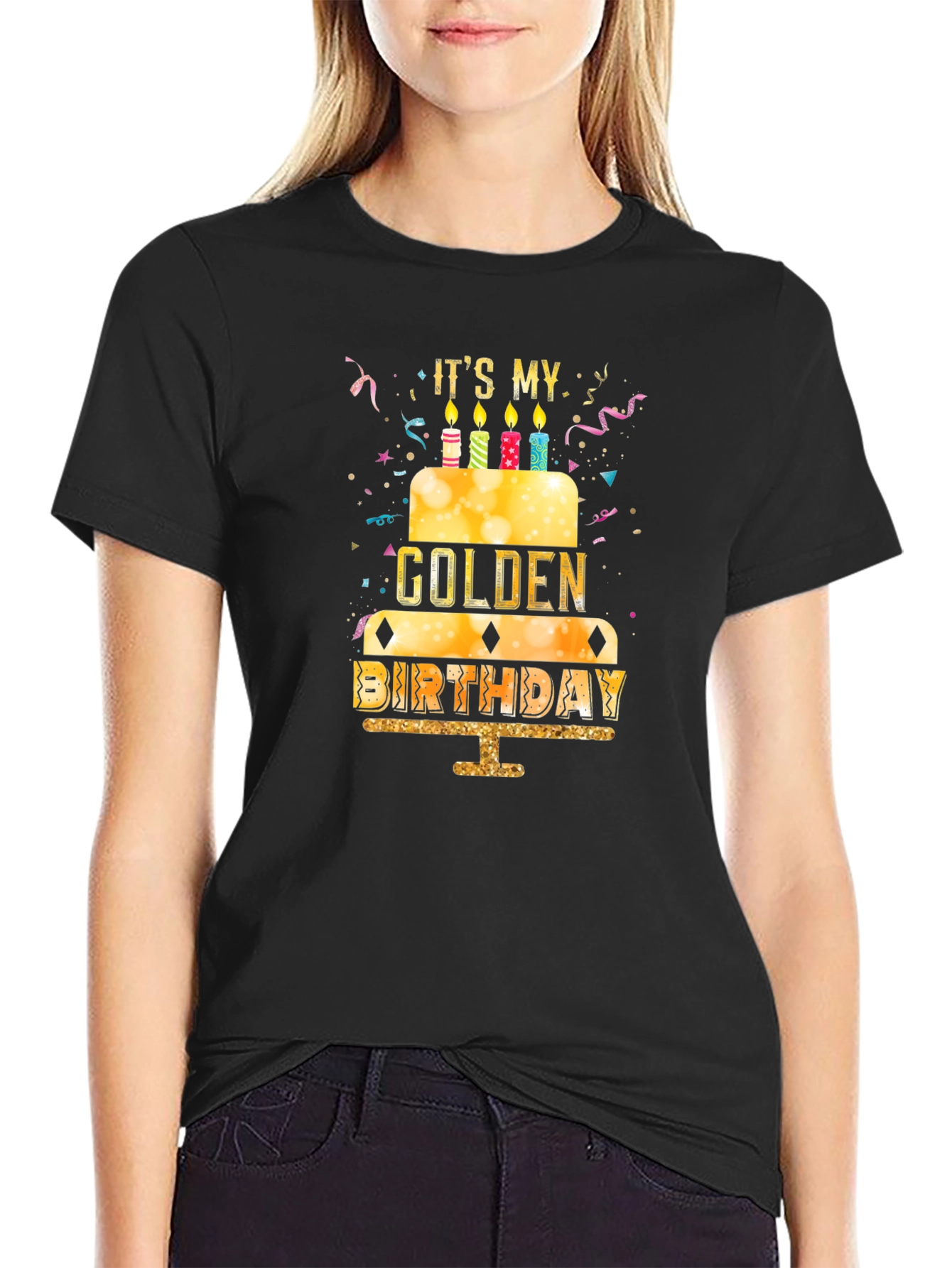 Golden Birthday T-Shirt - Novelty Birthday Gift