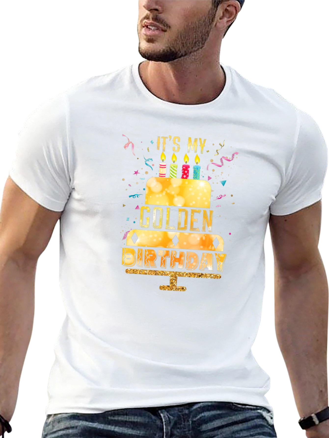 Golden Birthday T-Shirt - Novelty Birthday Gift