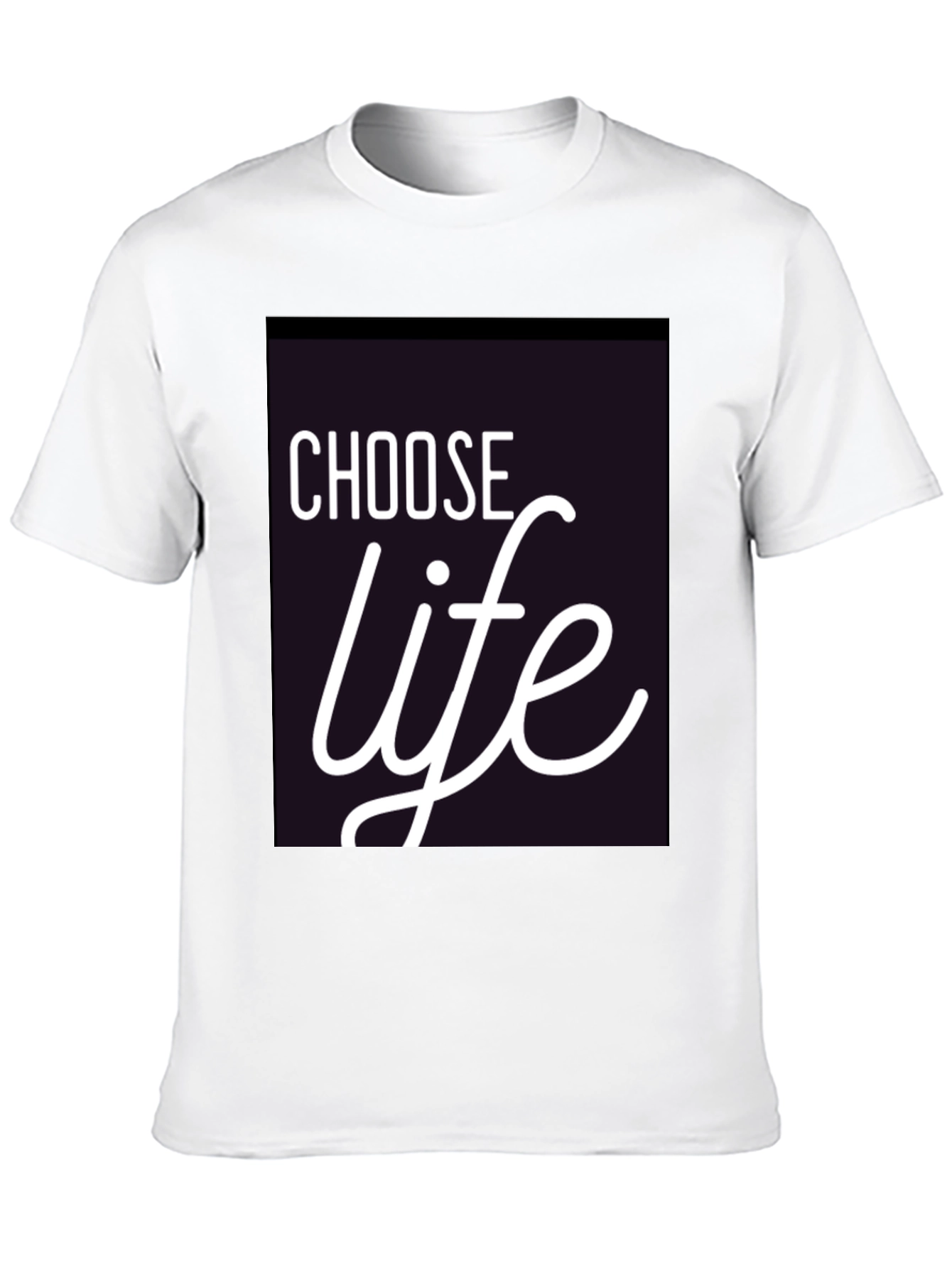 Choose Life Black T-Shirt