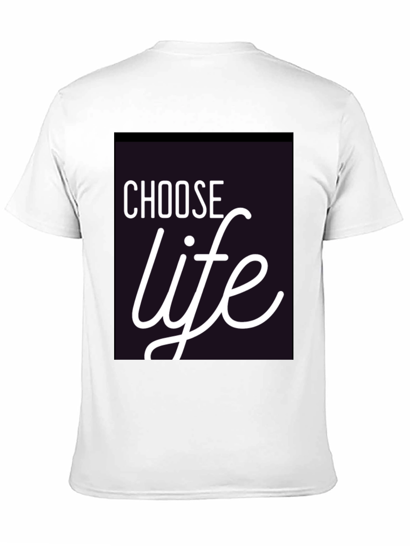 Choose Life Black T-Shirt