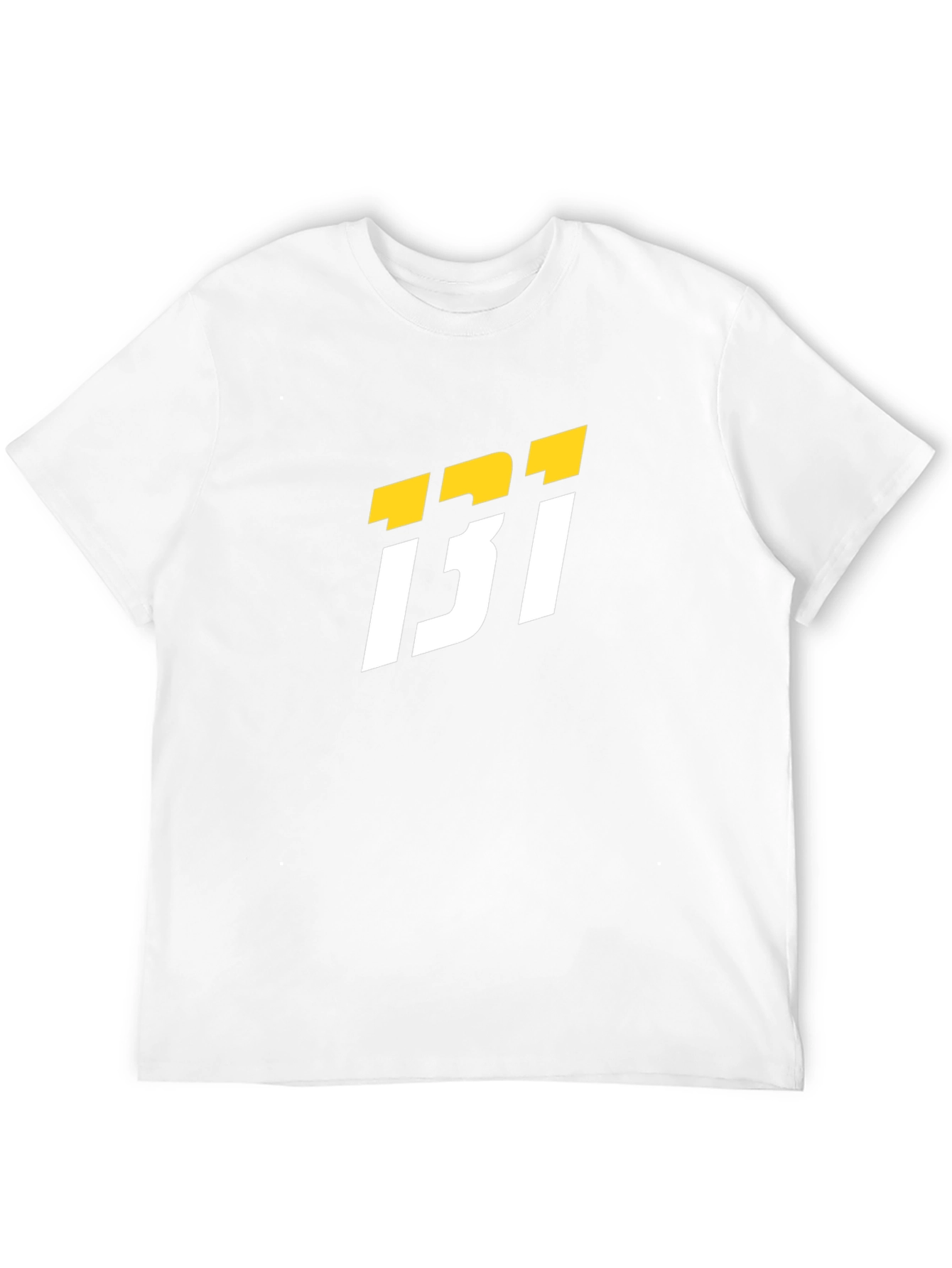 Black T-Shirt with Bold Graphic Design