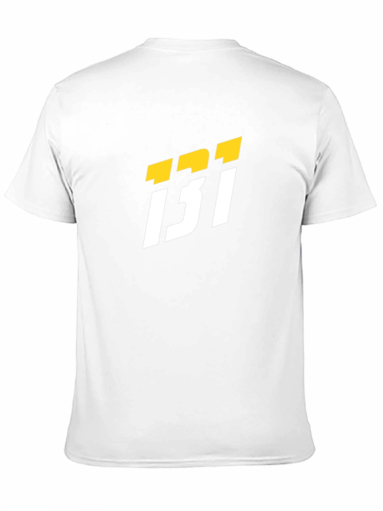 Black T-Shirt with Bold Graphic Design
