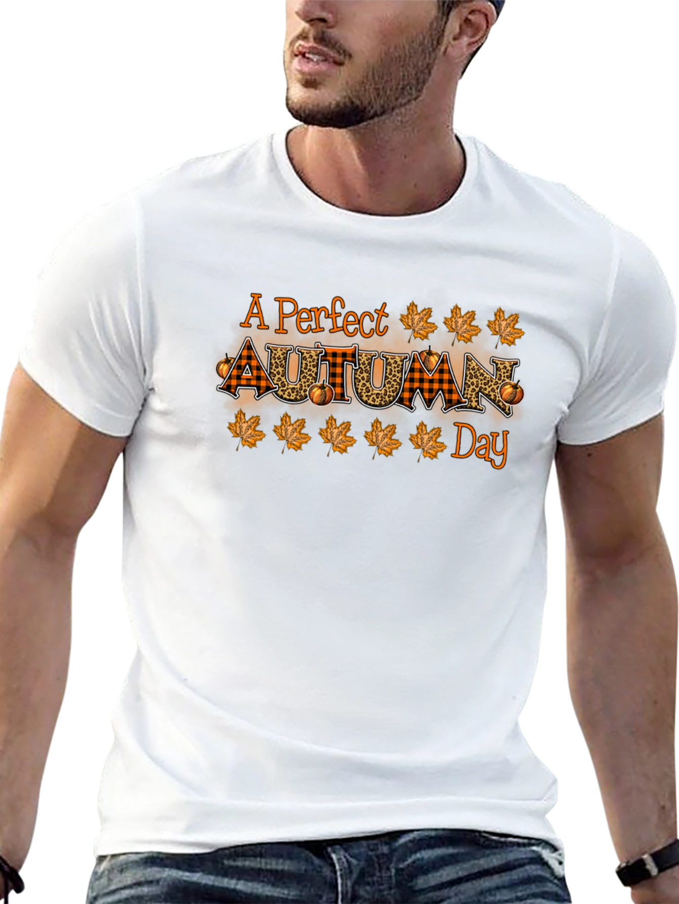 Perfect Autumn Day T-Shirt Fall Graphic Tee
