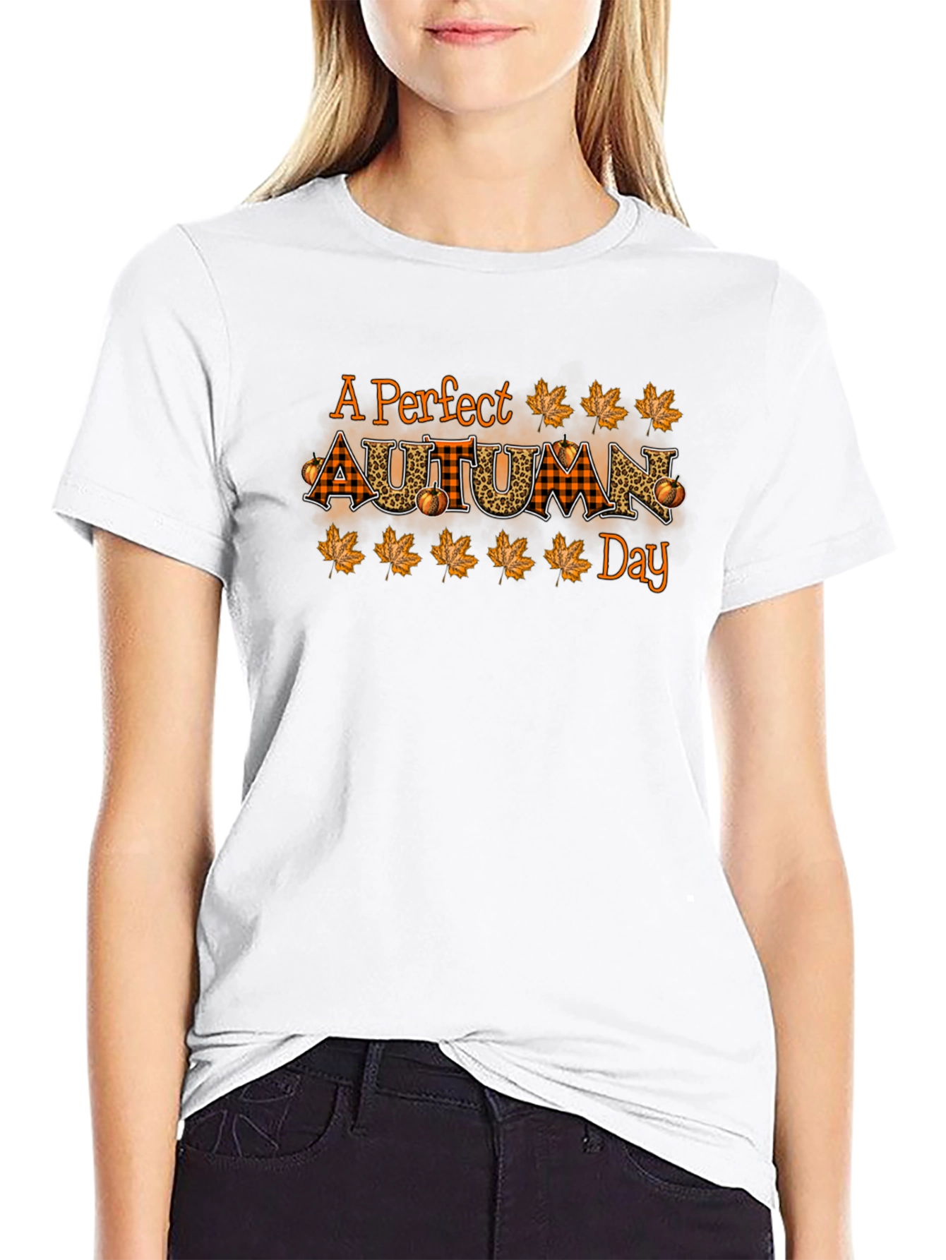 Perfect Autumn Day T-Shirt Fall Graphic Tee