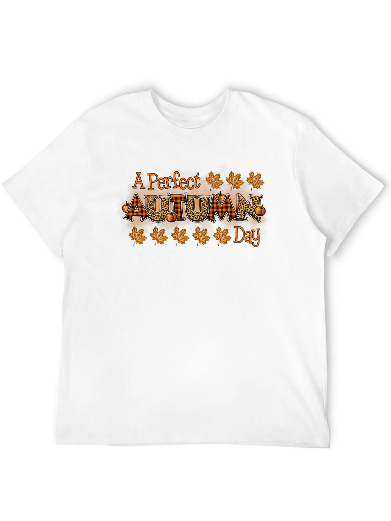Perfect Autumn Day T-Shirt Fall Graphic Tee