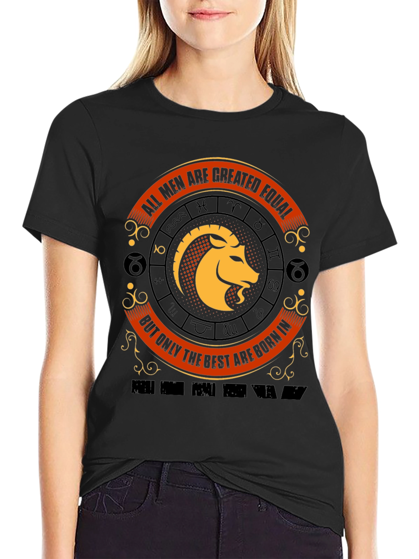 Capricorn Zodiac Graphic T-Shirt