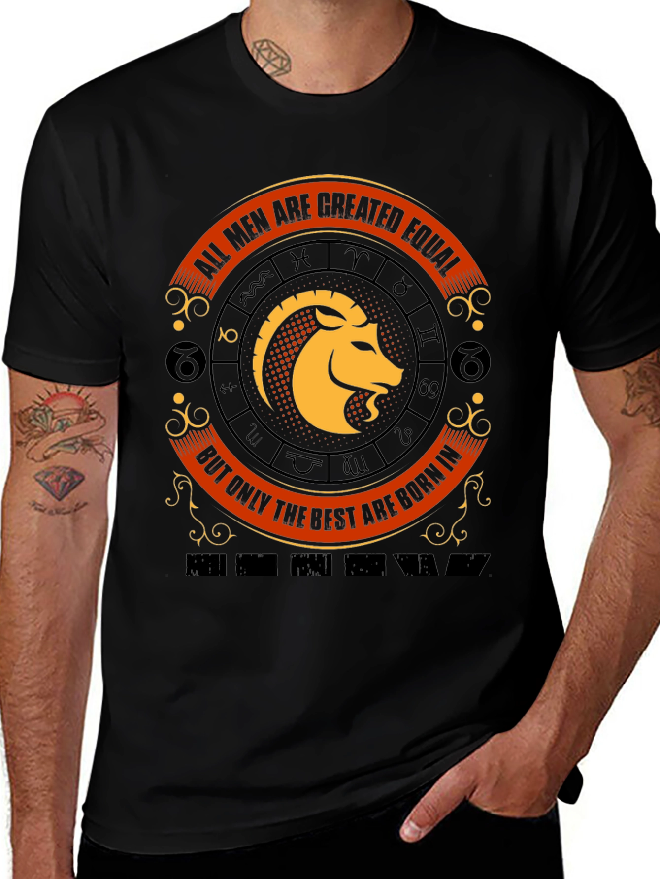 Capricorn Zodiac Graphic T-Shirt