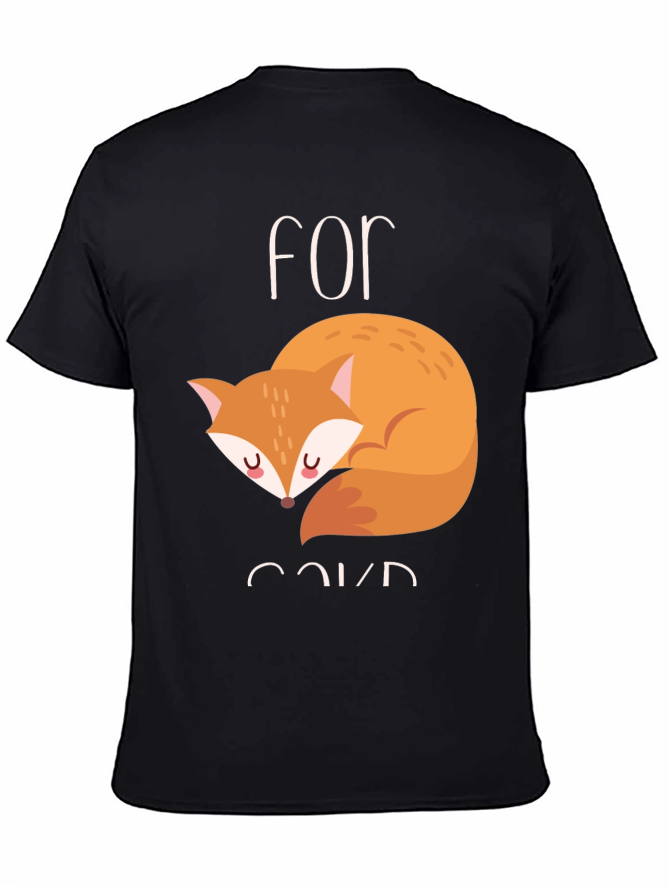 Cute Fox Graphic T-Shirt - Cozy and Stylish