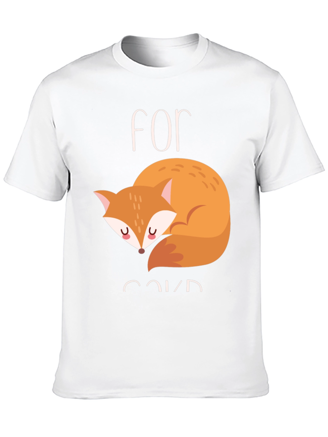 Cute Fox Graphic T-Shirt - Cozy and Stylish