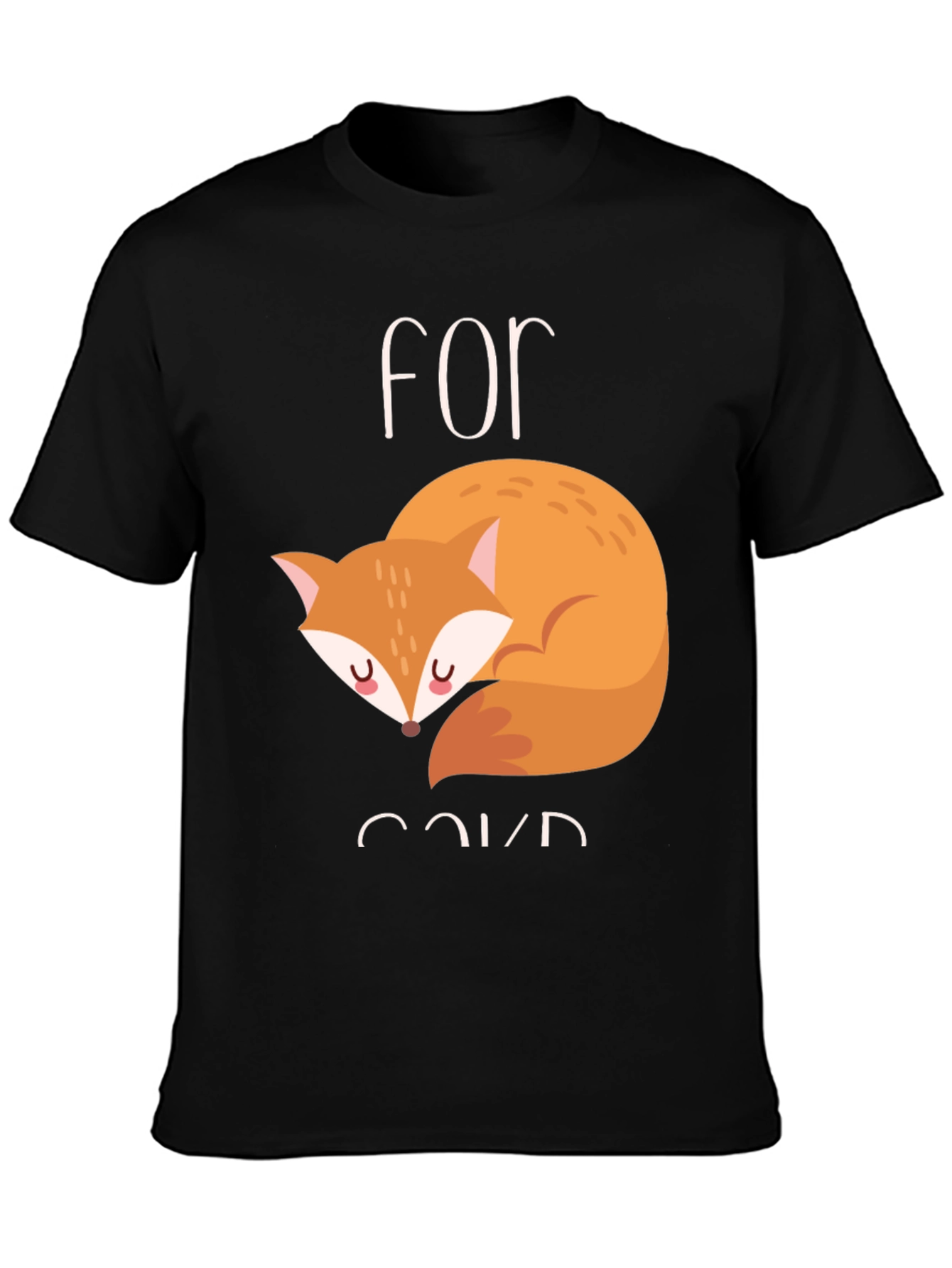 Cute Fox Graphic T-Shirt - Cozy and Stylish