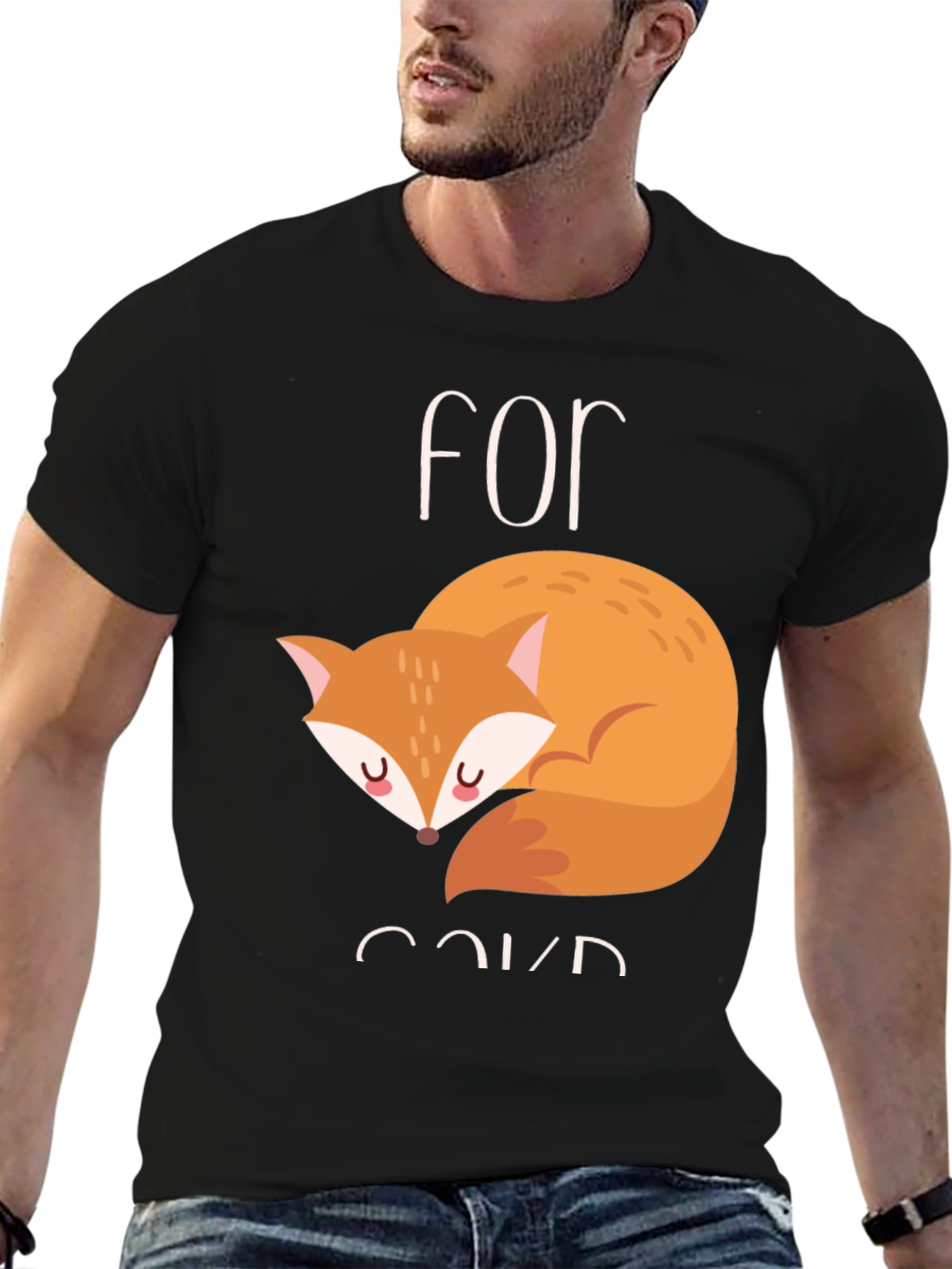 Cute Fox Graphic T-Shirt - Cozy and Stylish