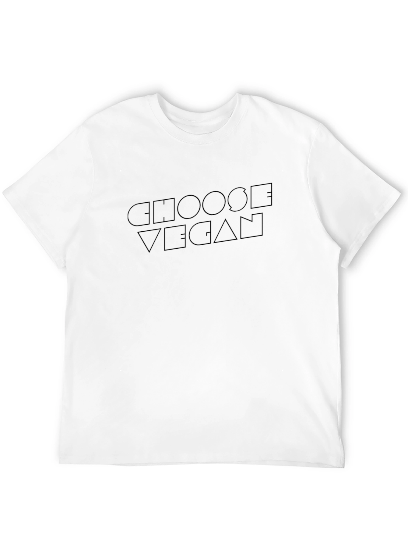 Choose Vegan Graphic Tee - Stylish & Sustainable