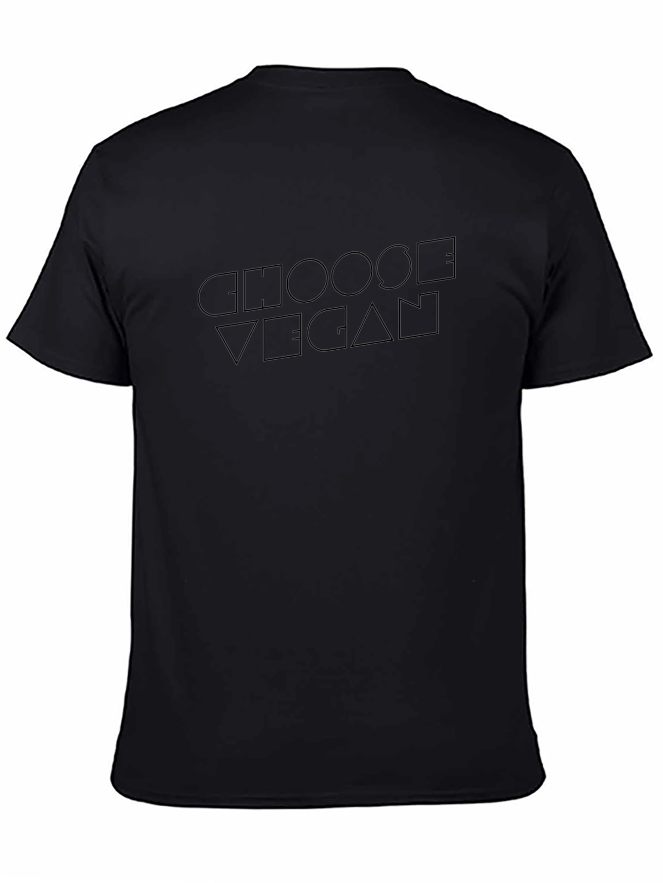 Choose Vegan Graphic Tee - Stylish & Sustainable