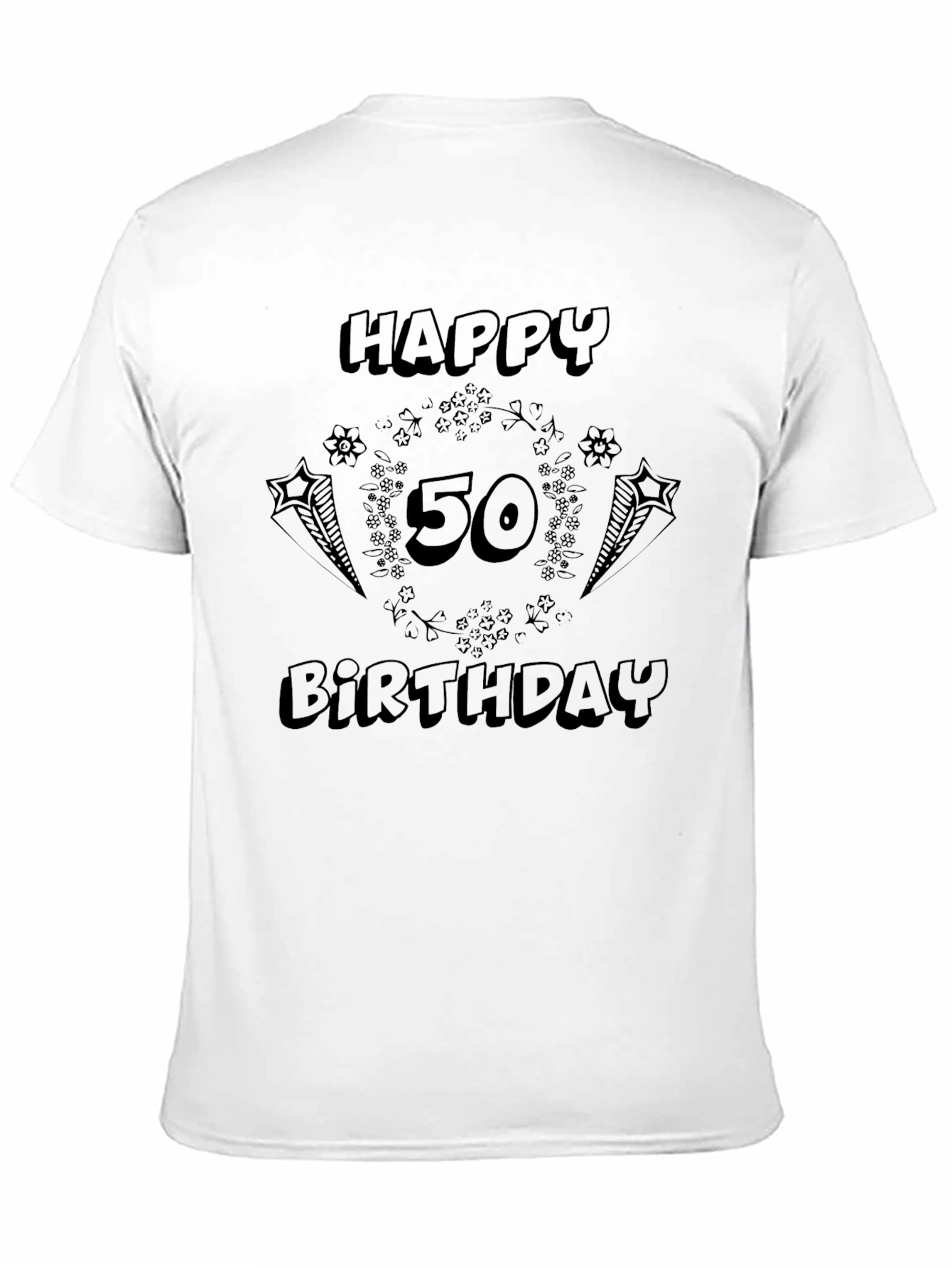 Happy 50th Birthday T-Shirt - Classic Tee