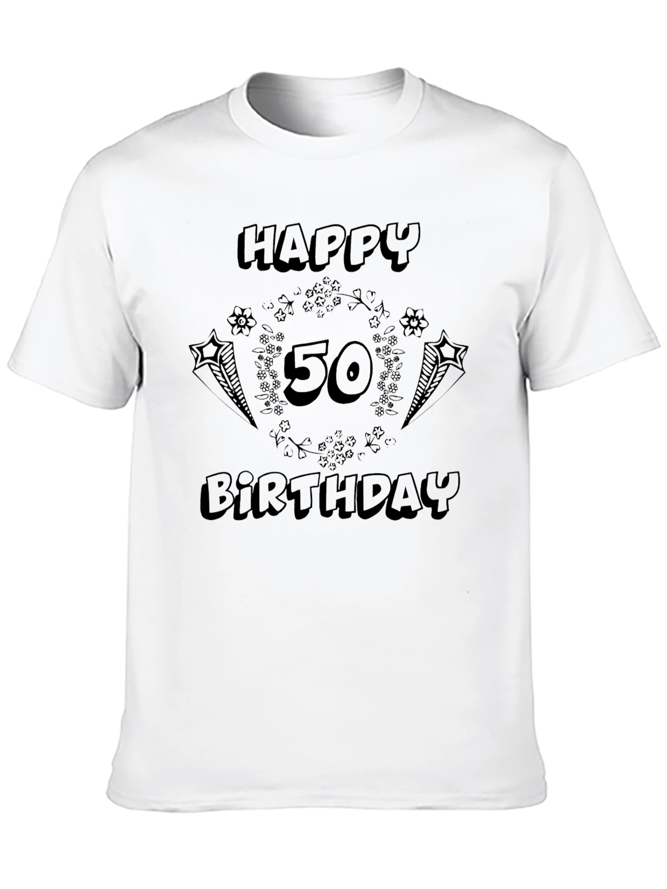 Happy 50th Birthday T-Shirt - Classic Tee