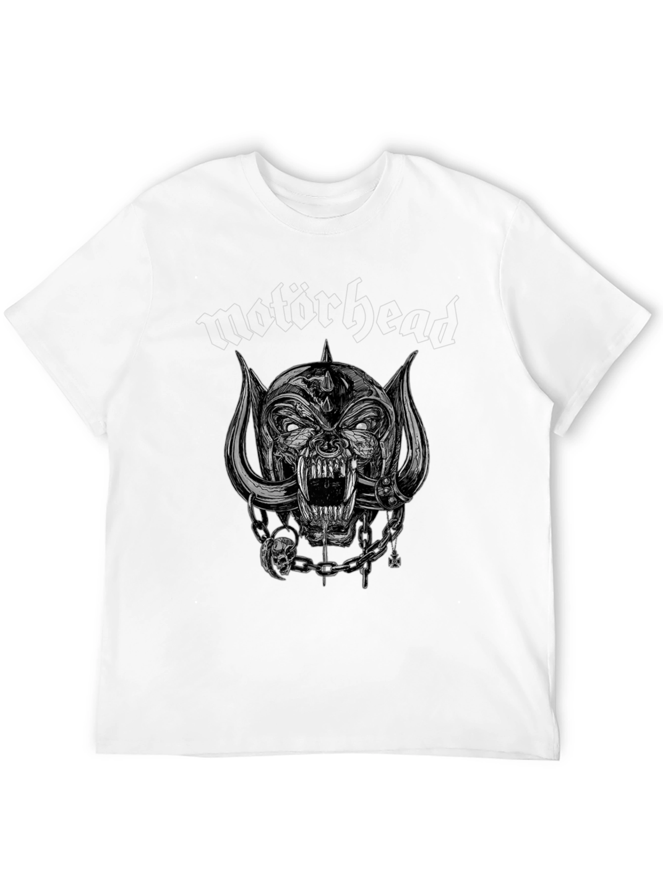 Motörhead Graphic Print T-Shirt - Classic Rock Tee