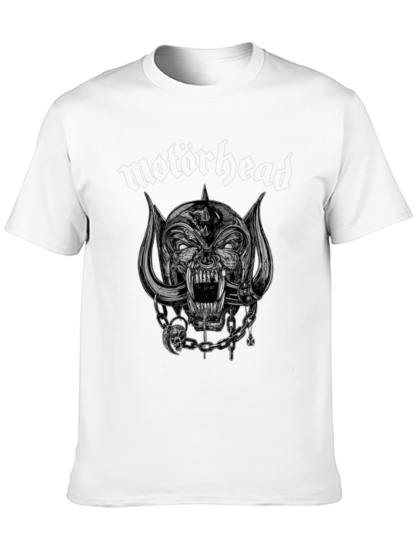 Motörhead Graphic Print T-Shirt - Classic Rock Tee