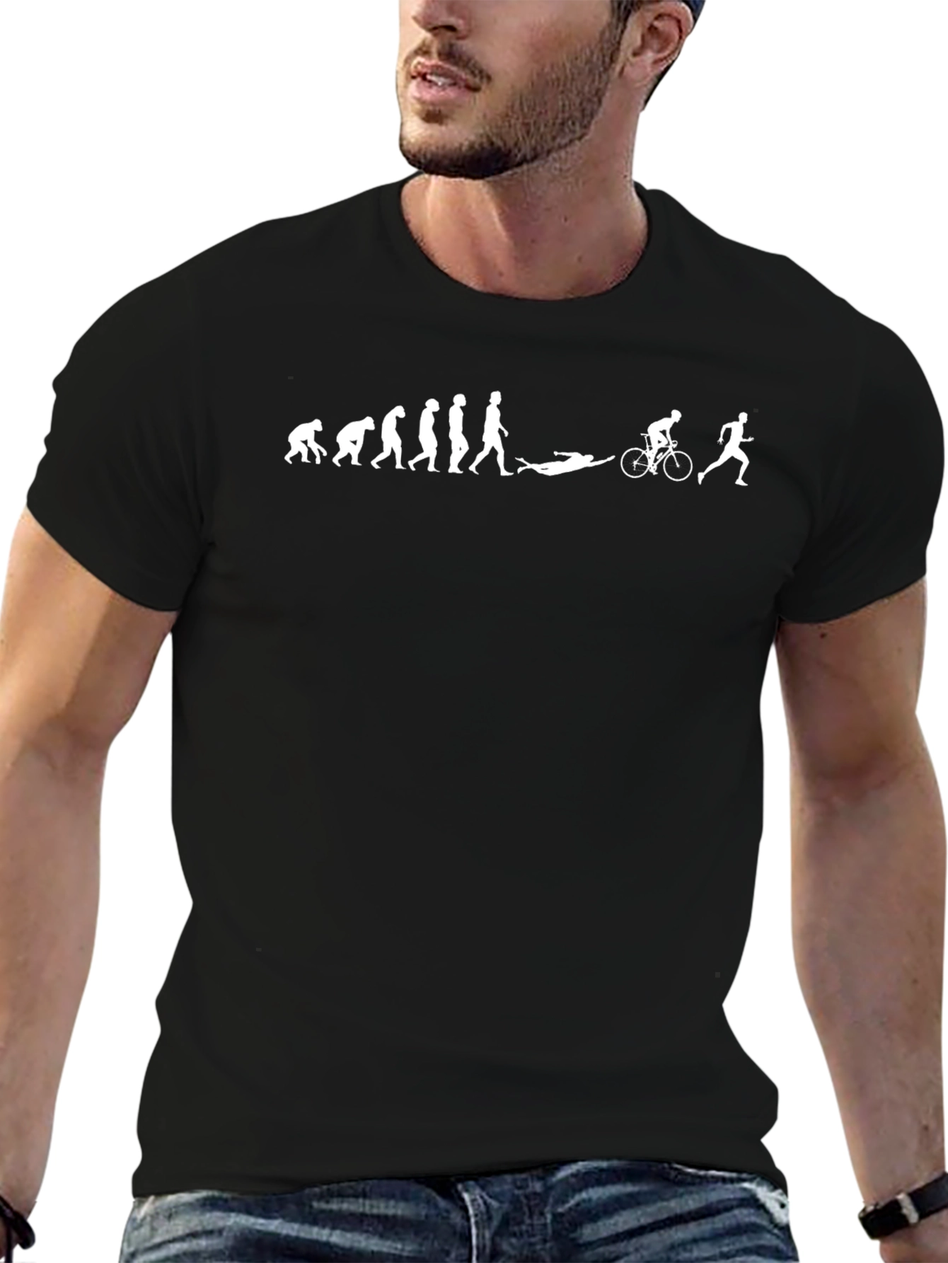Triathlon Evolution T-Shirt - Black