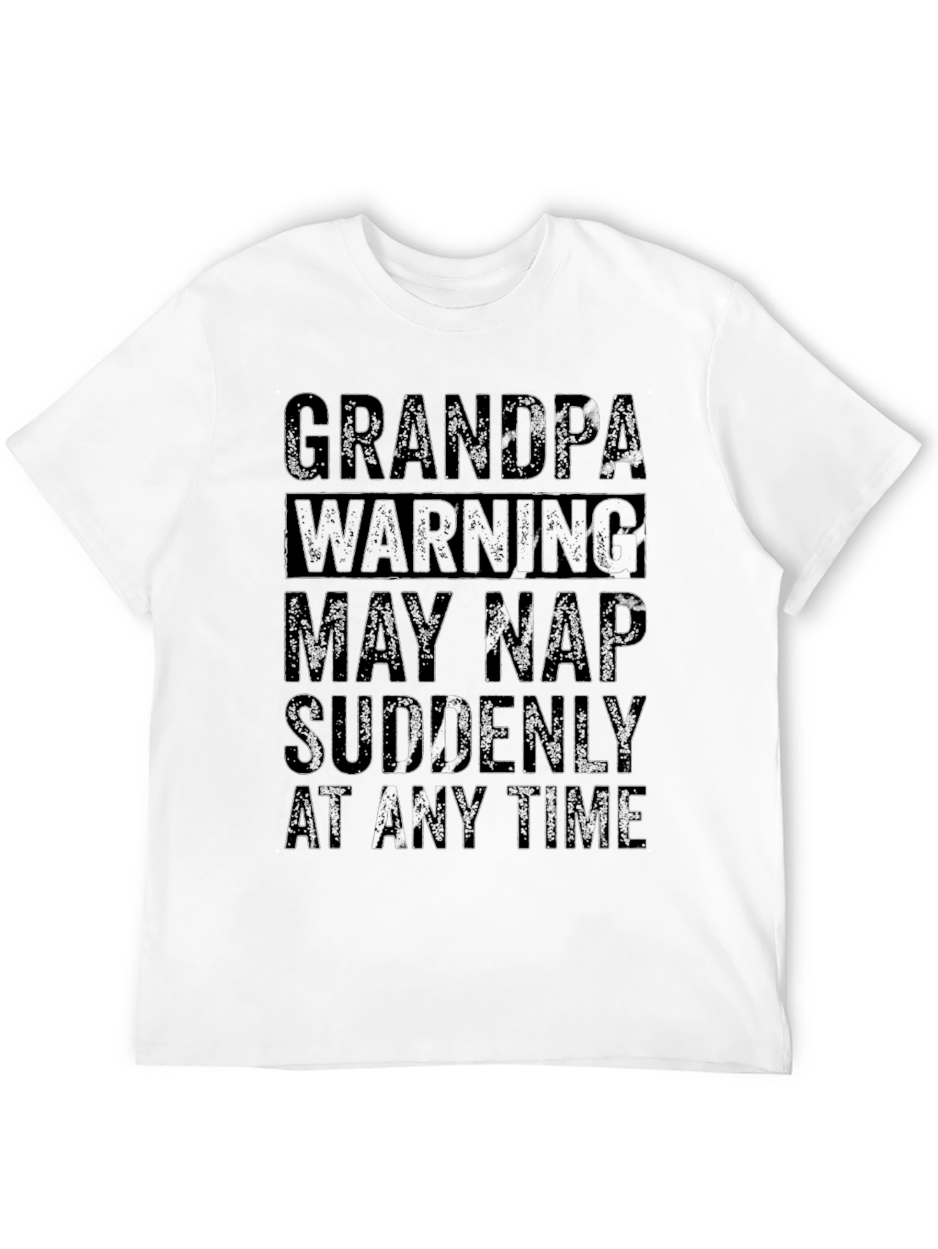 Grandpa Warning T-Shirt - Funny Nap Time Tee