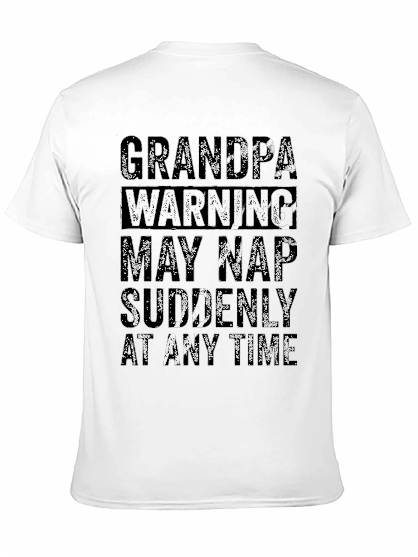 Grandpa Warning T-Shirt - Funny Nap Time Tee