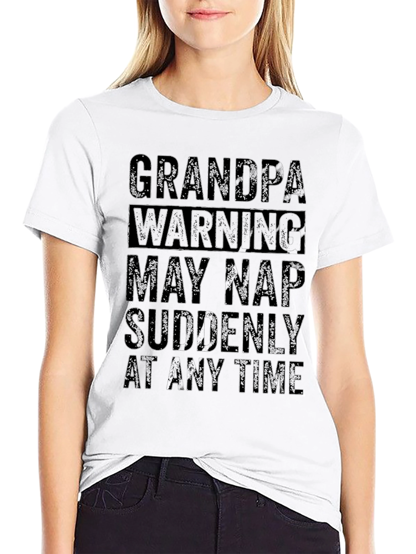 Grandpa Warning T-Shirt - Funny Nap Time Tee