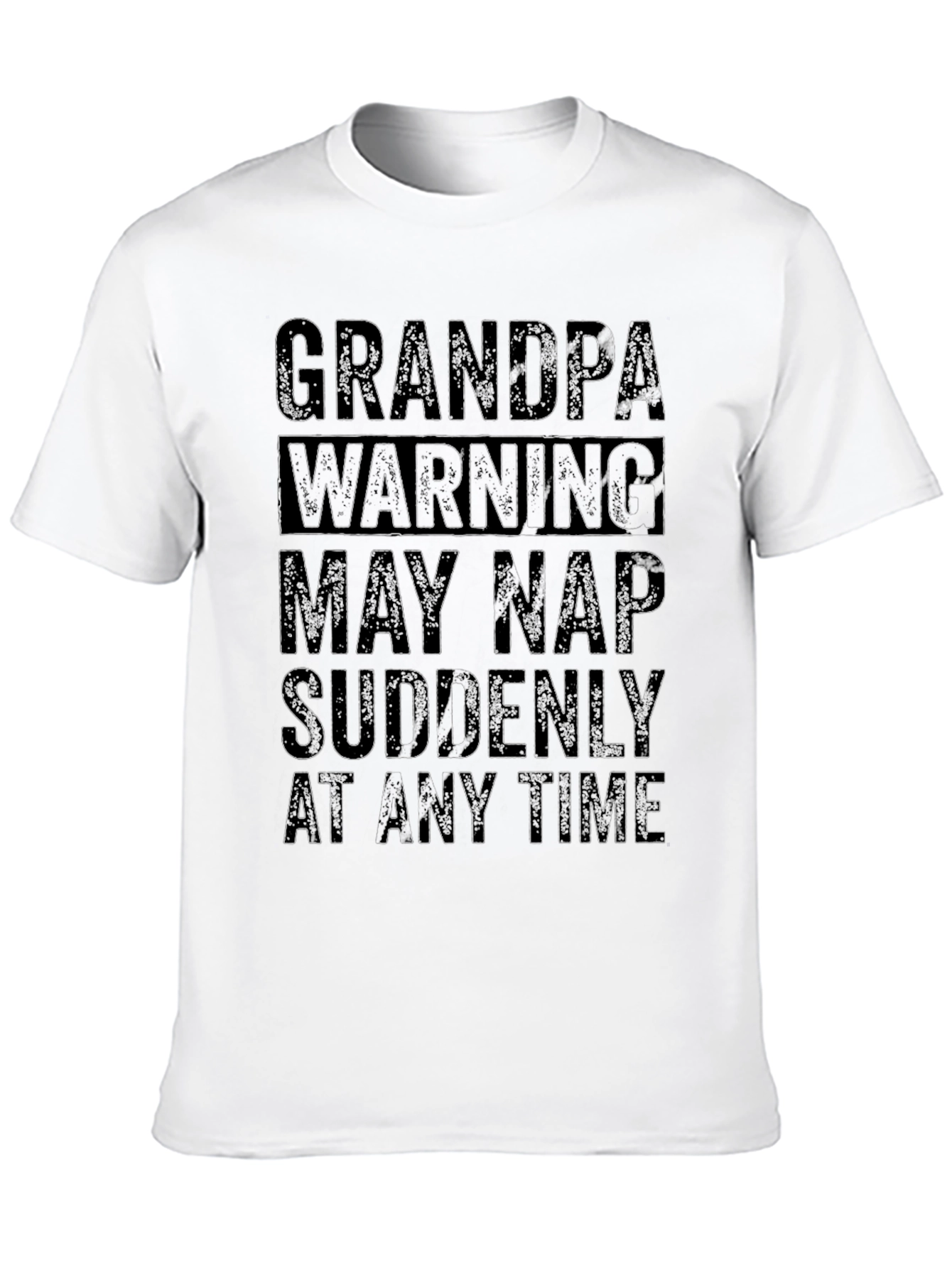 Grandpa Warning T-Shirt - Funny Nap Time Tee