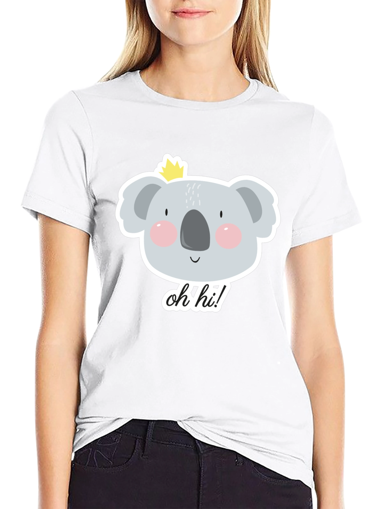 Cute Koala T-Shirt - Oh Hi! Graphic Tee