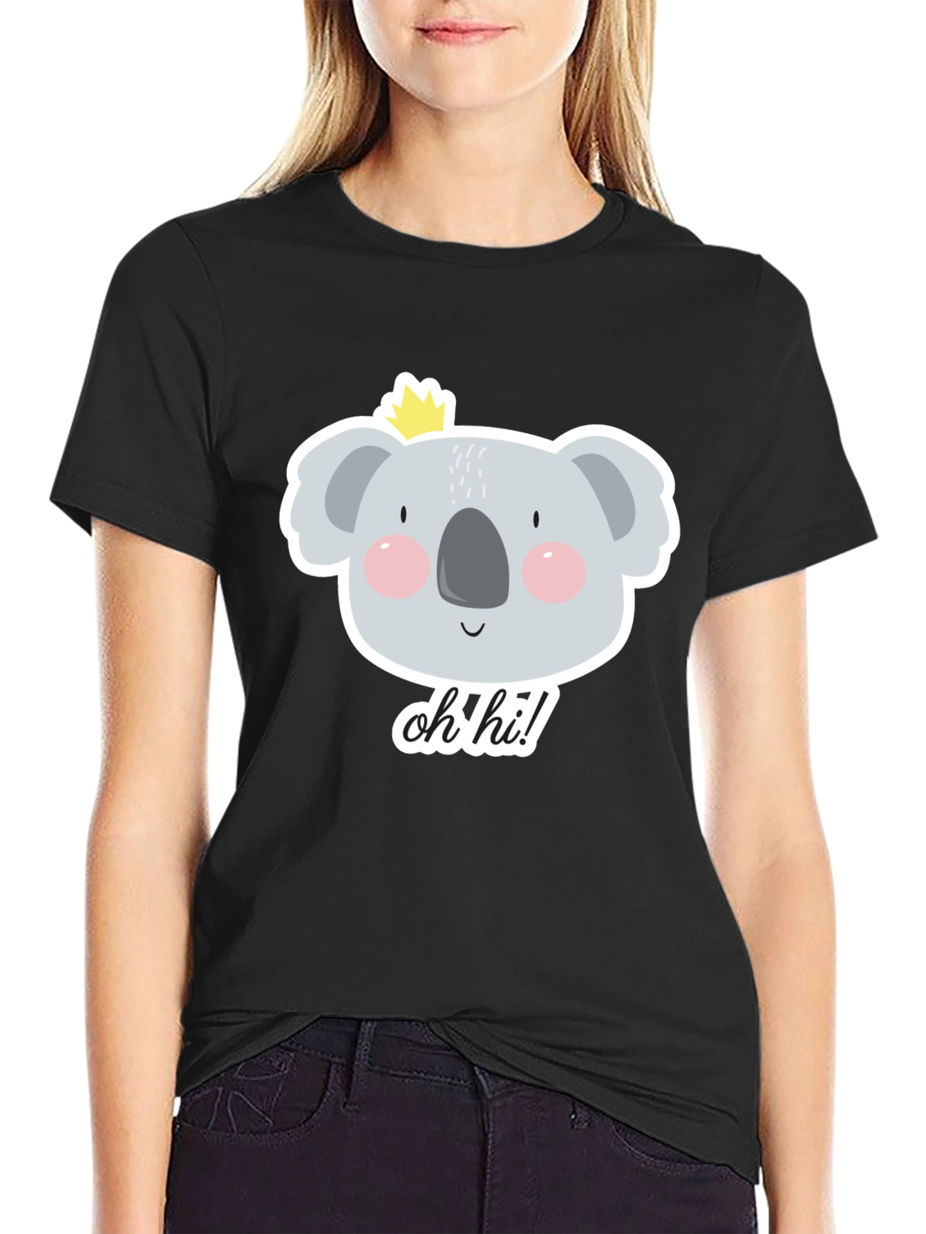 Cute Koala T-Shirt - Oh Hi! Graphic Tee