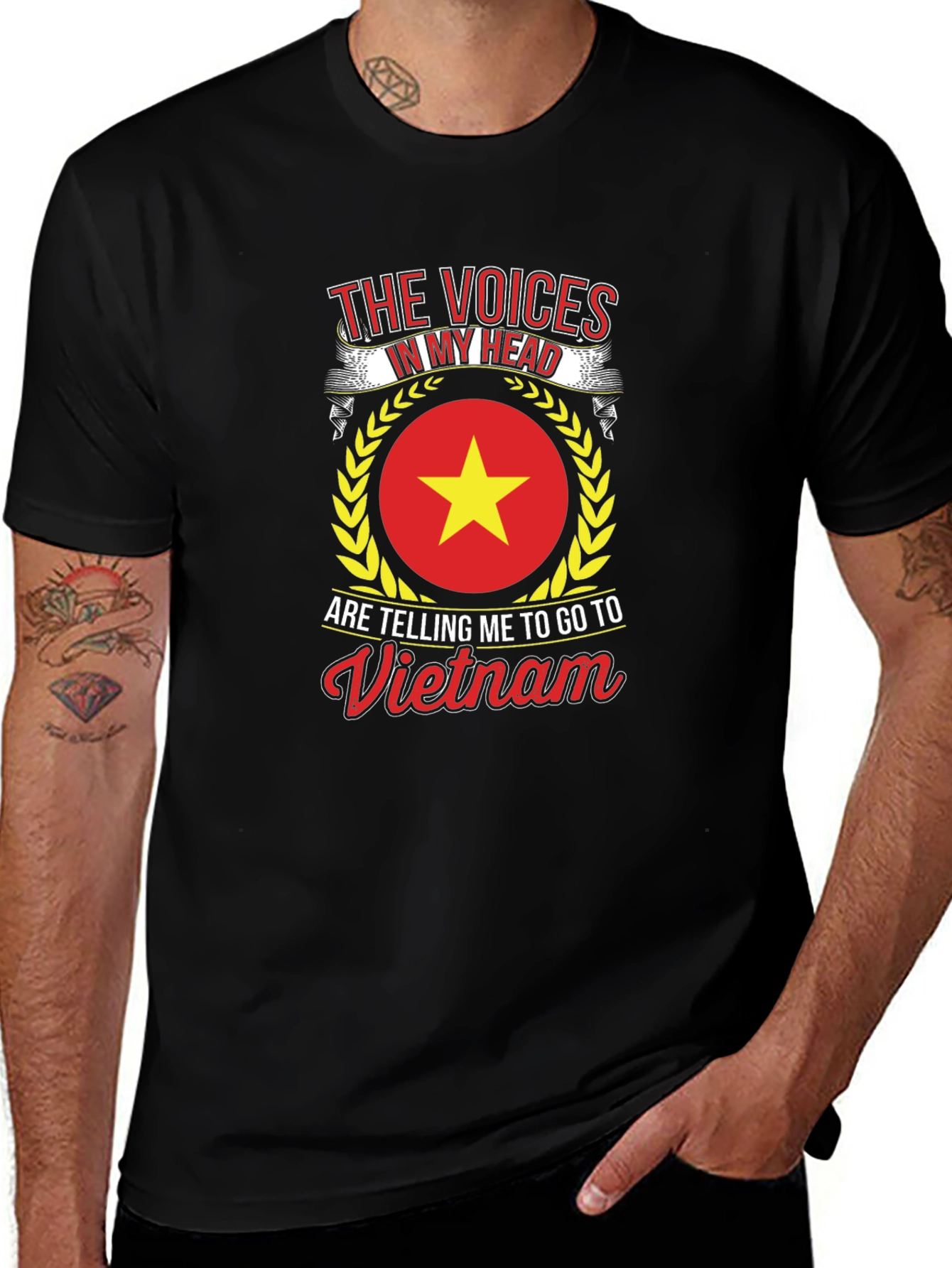 Vietnam Voices T-Shirt - Travel Novelty Tee