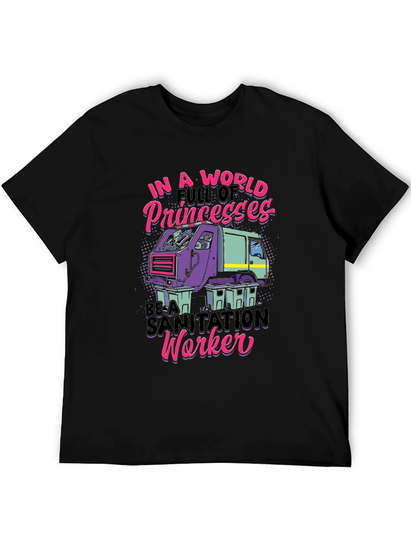 Sanitation Worker Graphic T-Shirt