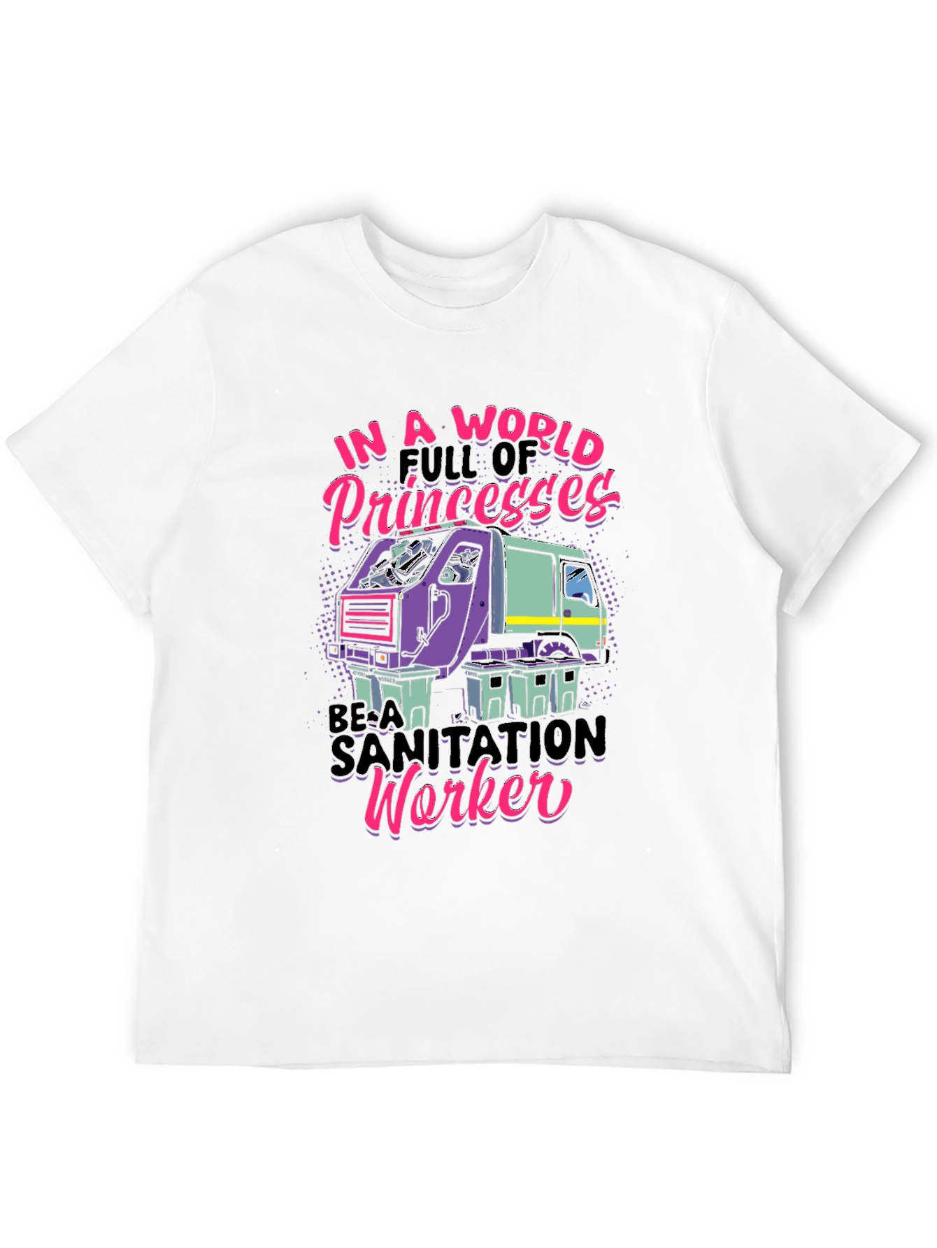 Sanitation Worker Graphic T-Shirt