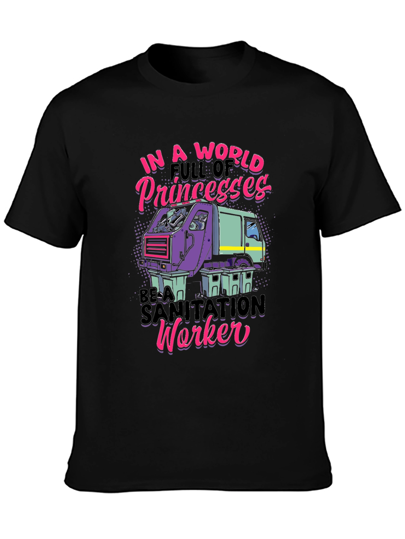 Sanitation Worker Graphic T-Shirt
